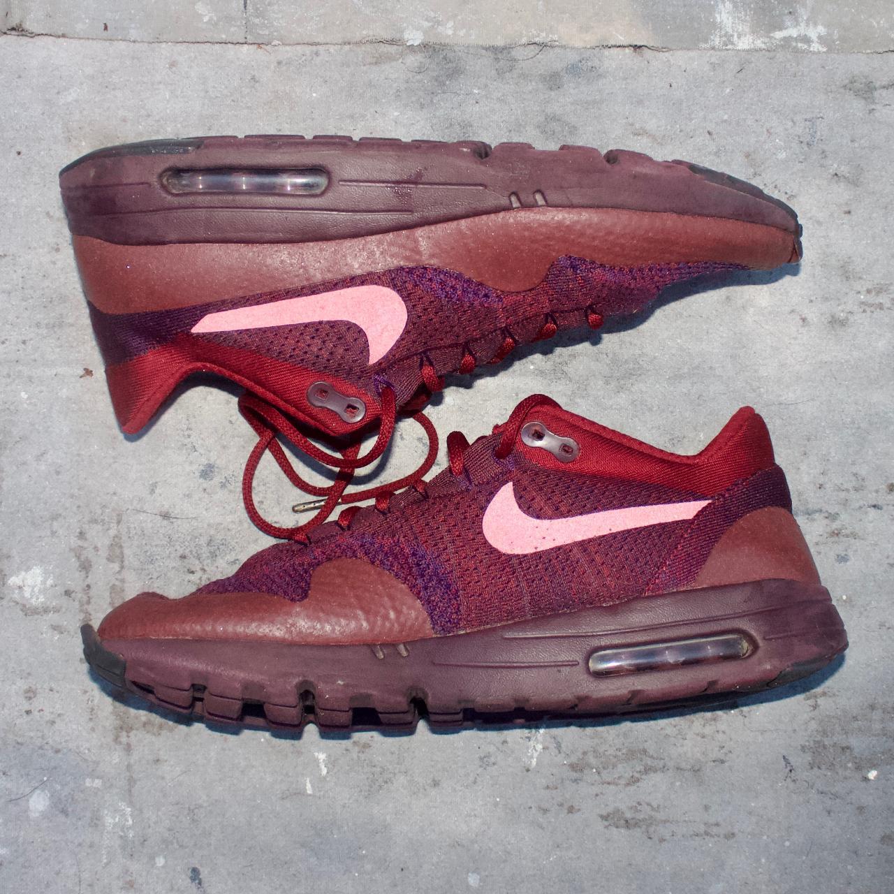 nike air max little burgundy