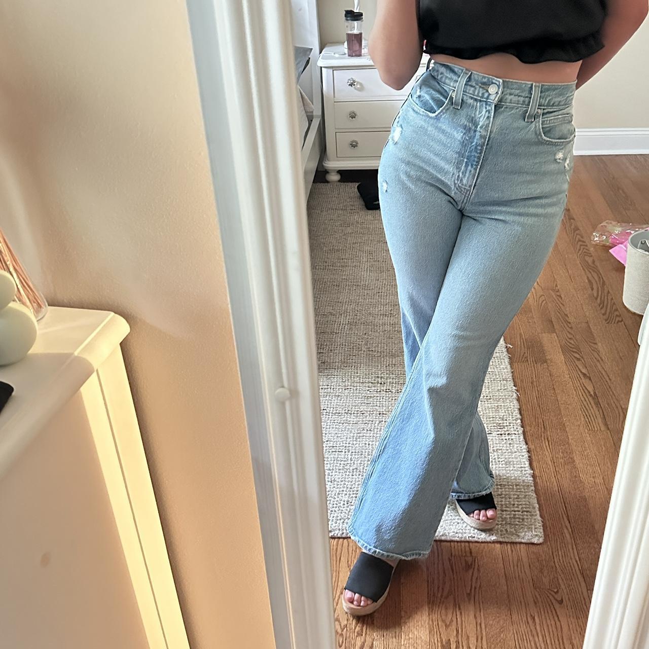 levi's 70s high flare jeans