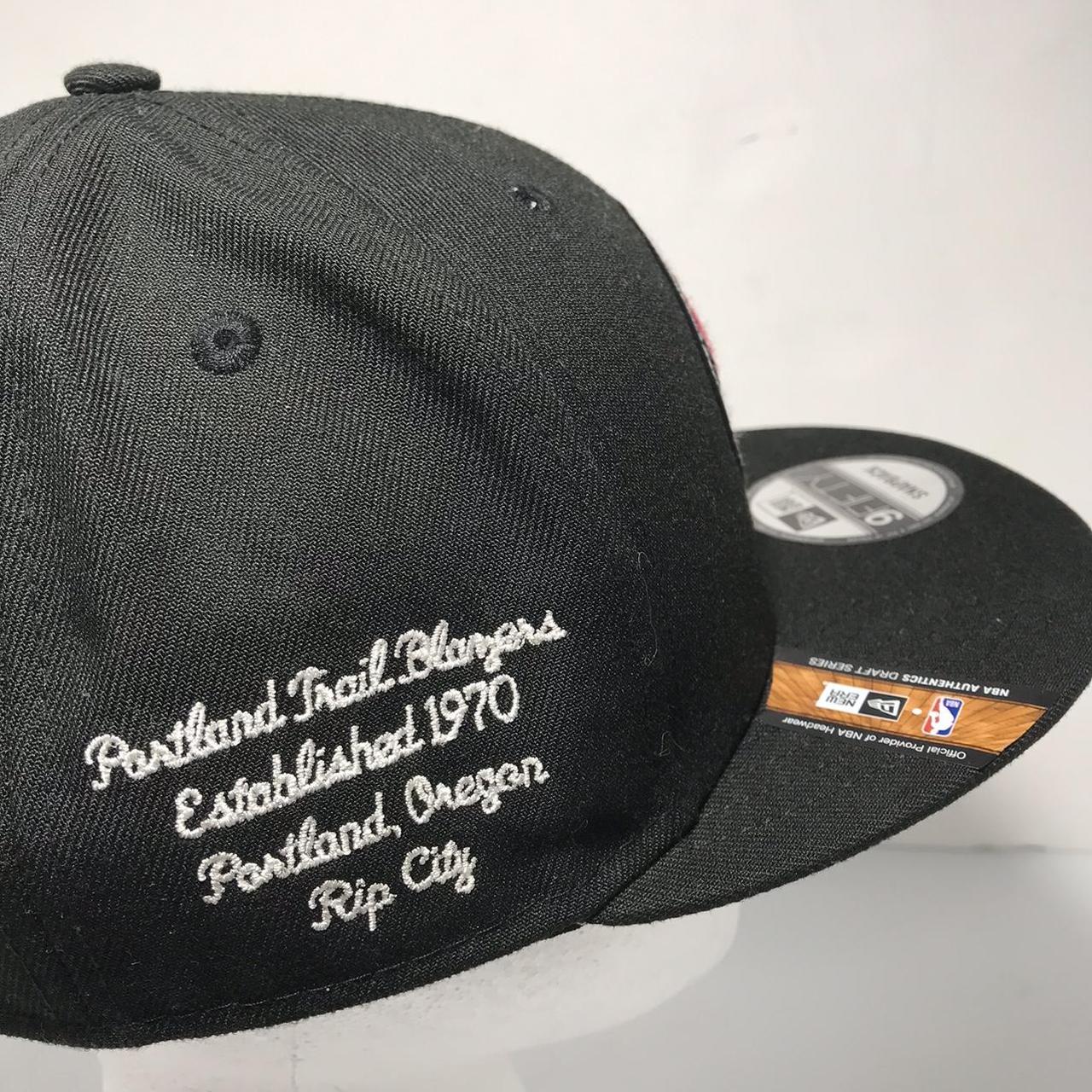 Portland Trailblazers 2019 NBA DRAFT Black Fitted Hat