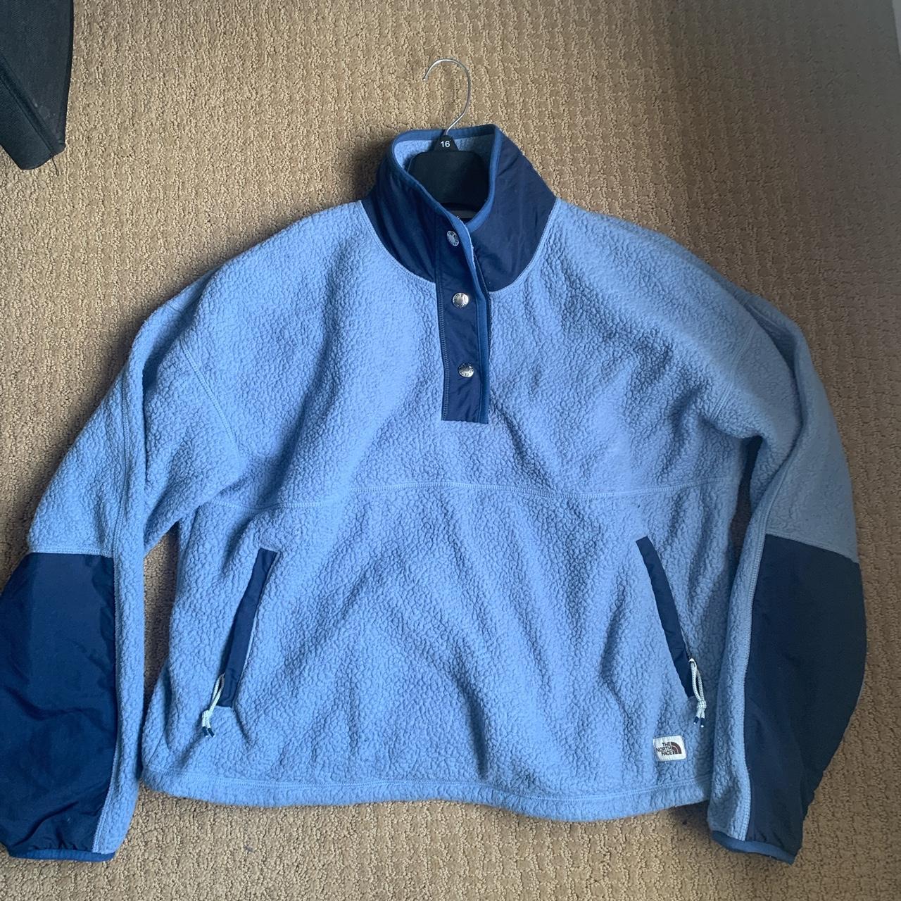 The North Face Women's Blue Jacket | Depop