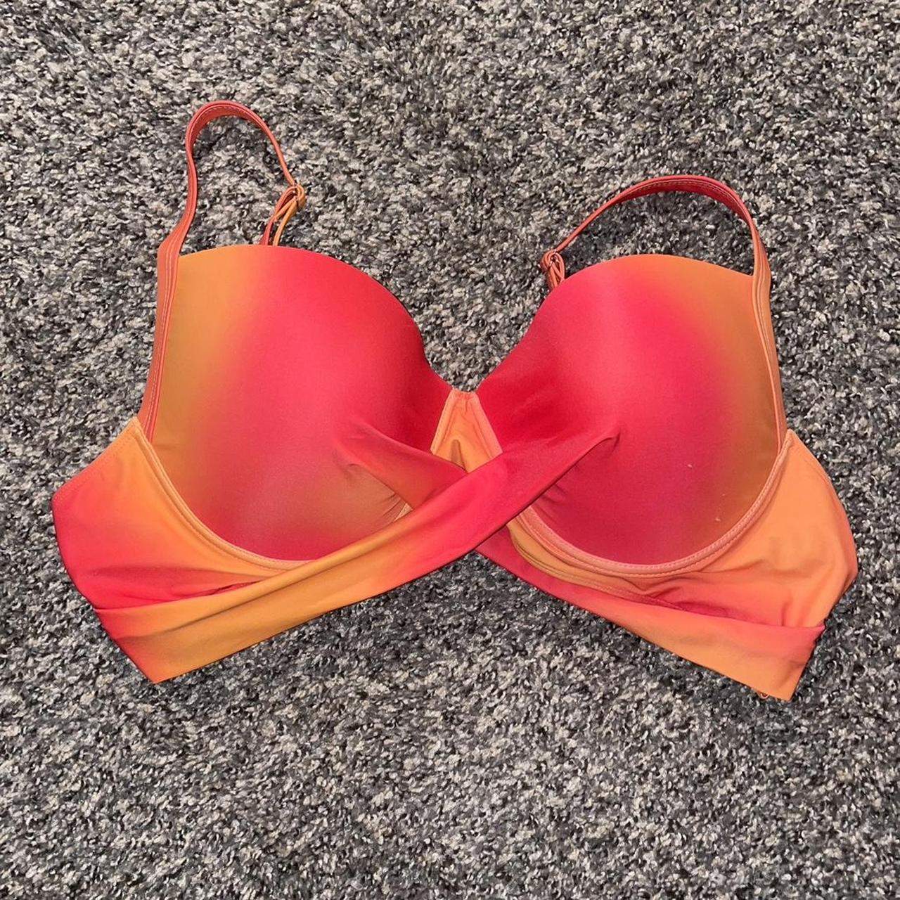 Shein Bikini Top Shein Ombre Cross Bikini Top Brand... Depop