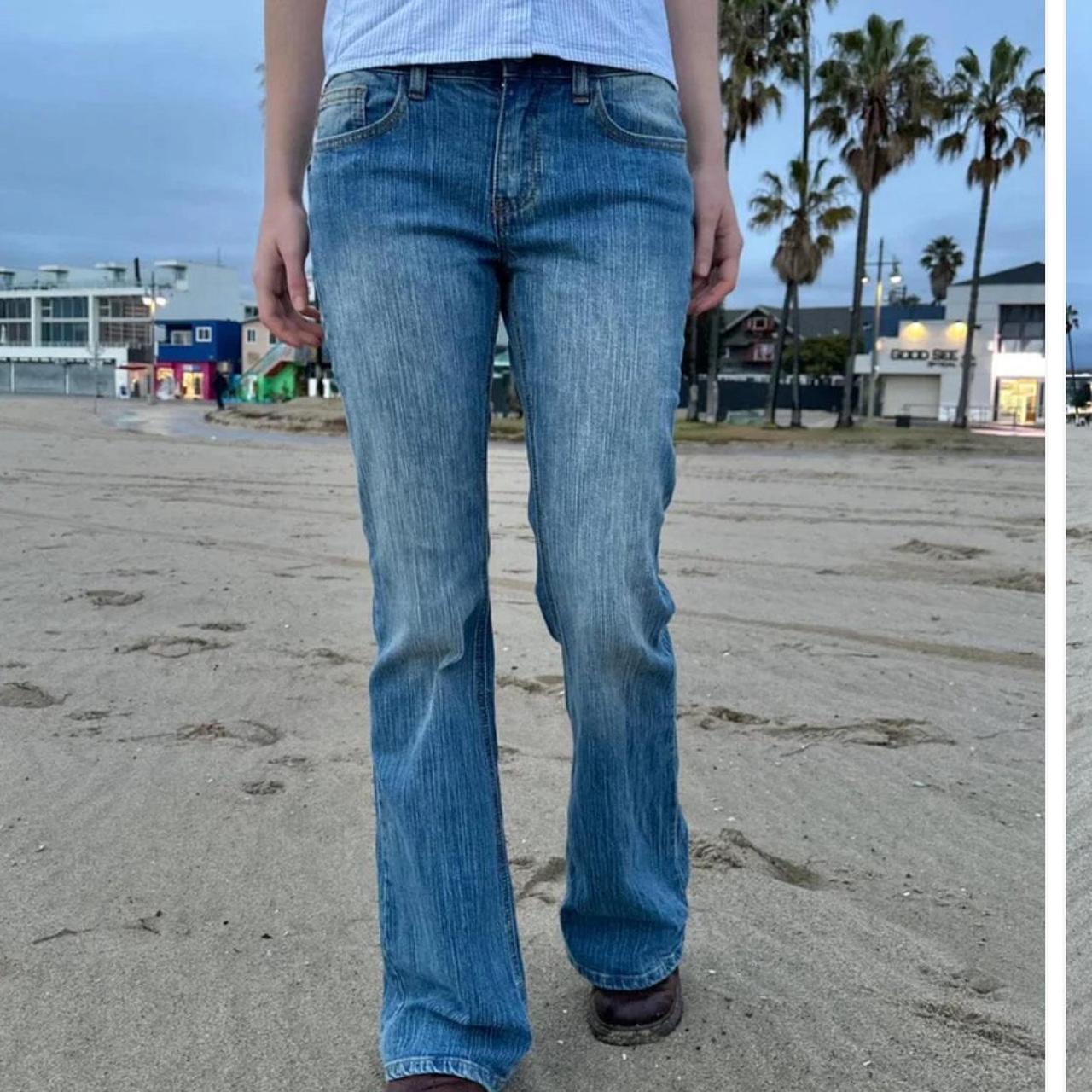 Brandy Melville Women's Jeans Blue/Navy One size – brandy