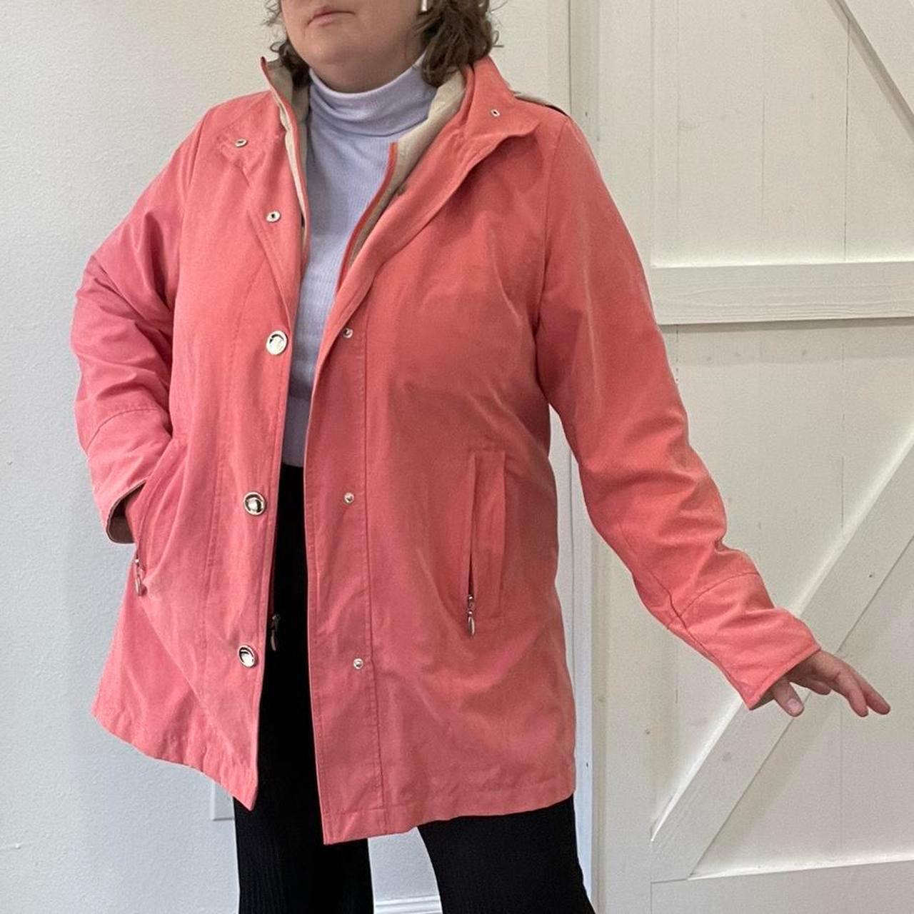 Pink plus clearance size peacoat