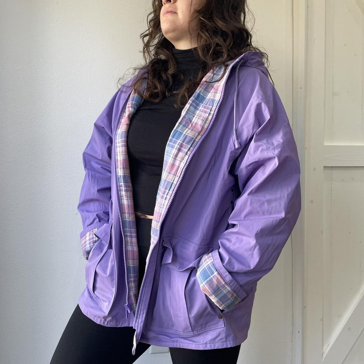 Women's Purple Coat | Depop