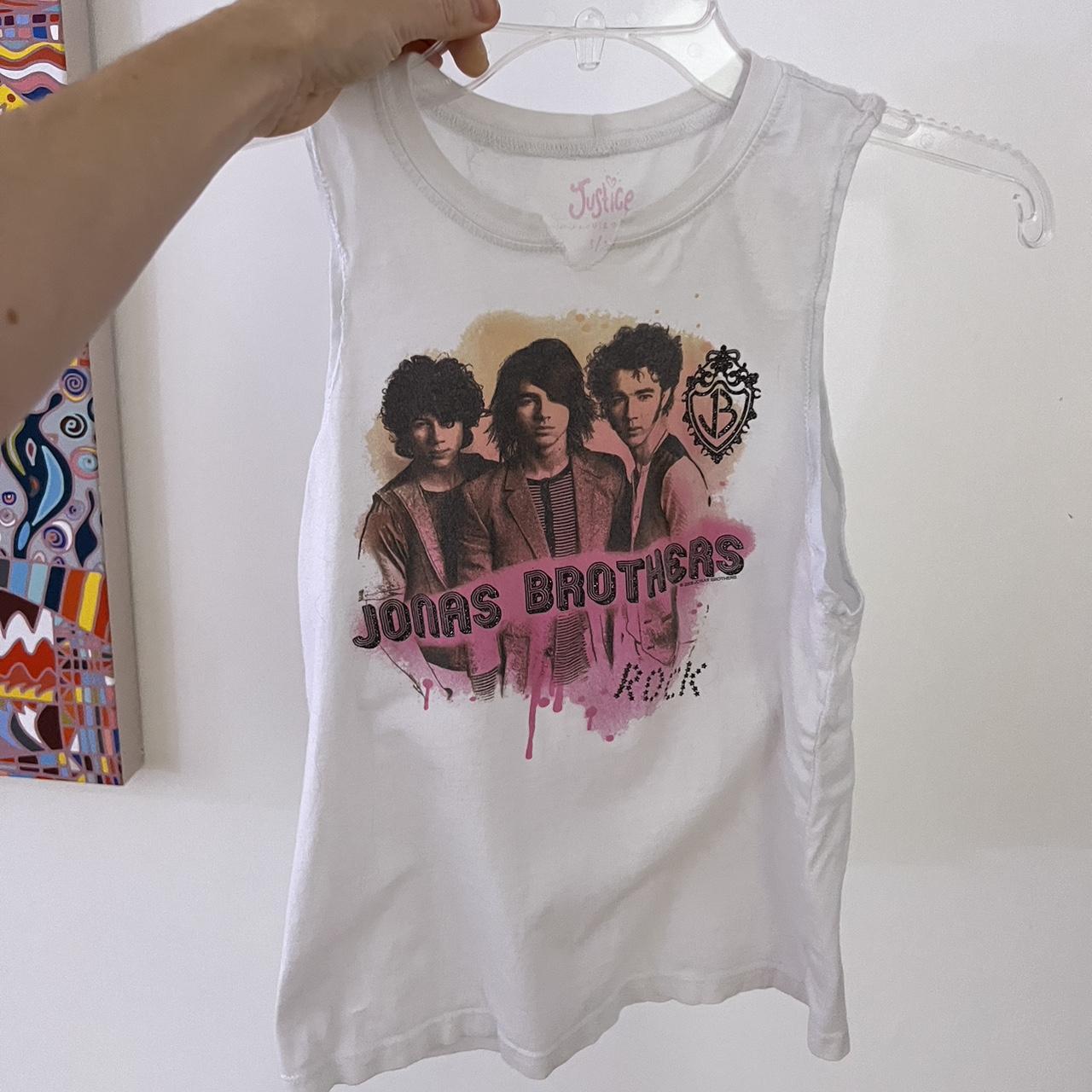 Justice small Jonas brothers tank #jonasbrother | Depop