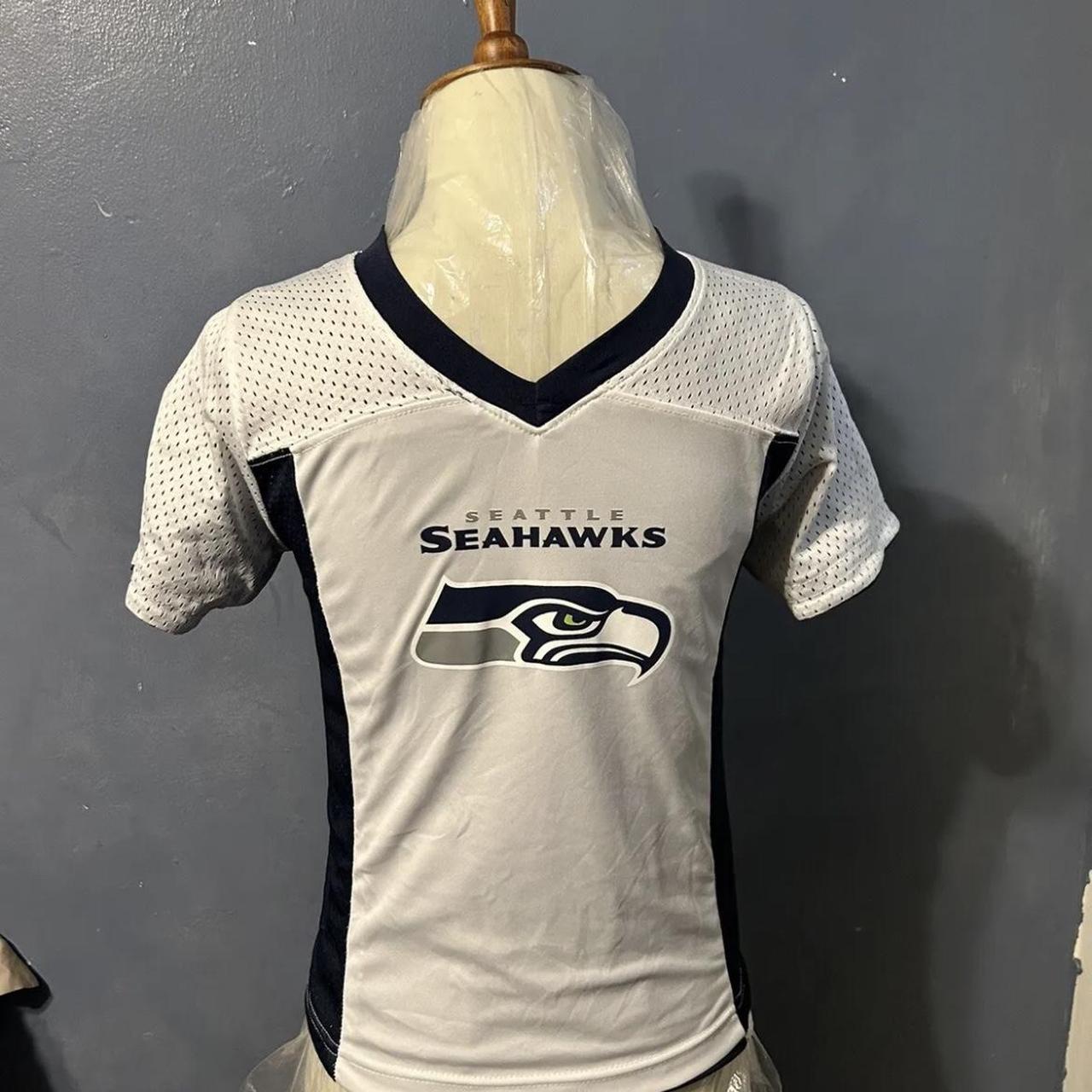 REVERSIBLE SEATTLE SEAHAWKS JERSEY. SIZE Youth Small - Depop