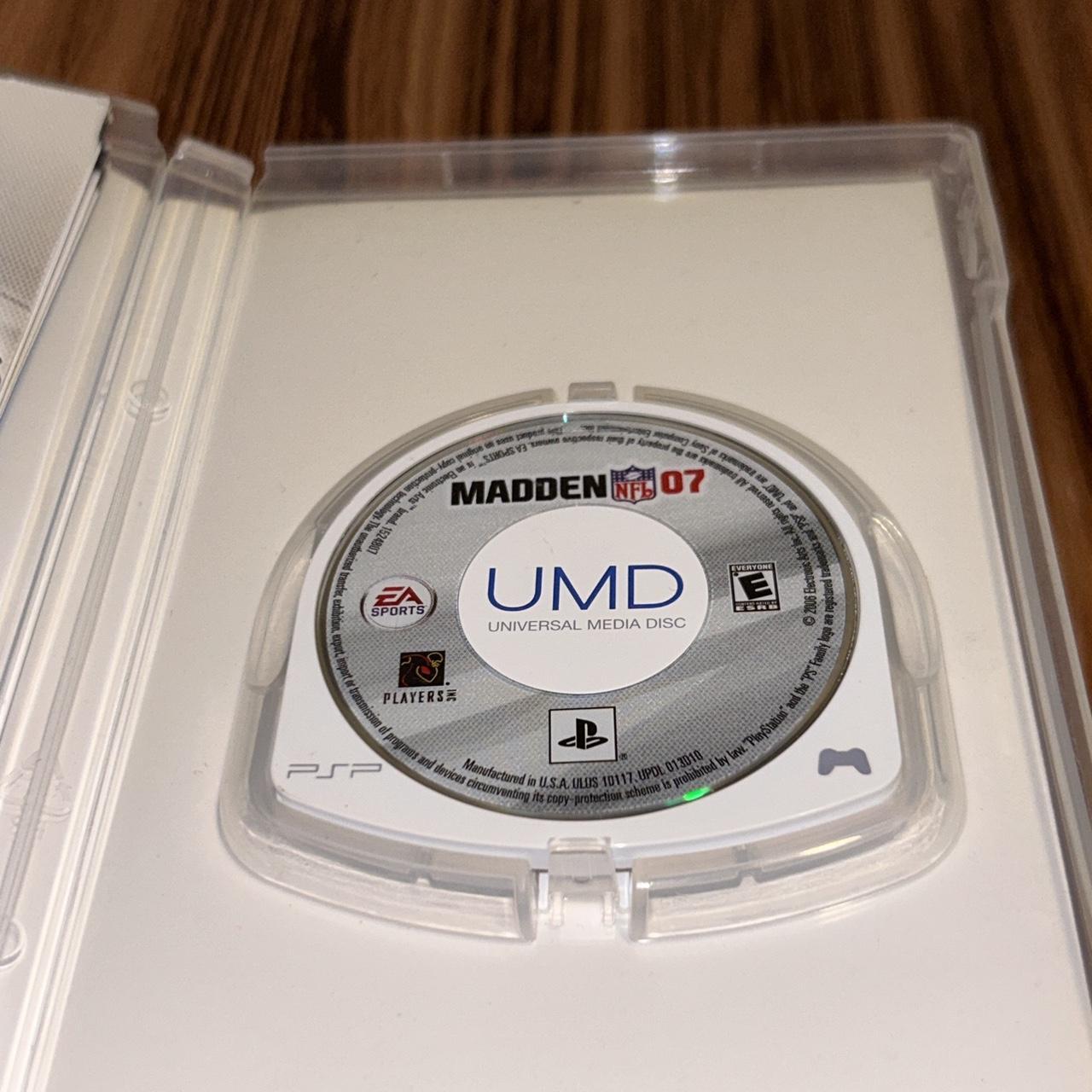 Madden NFL 07 Playstation Portable PSP Used