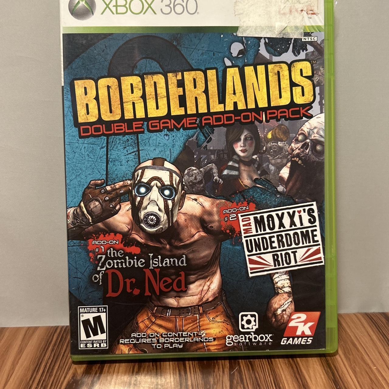 Borderlands Double Game Add-On Pack Xbox 360 Zombie... - Depop