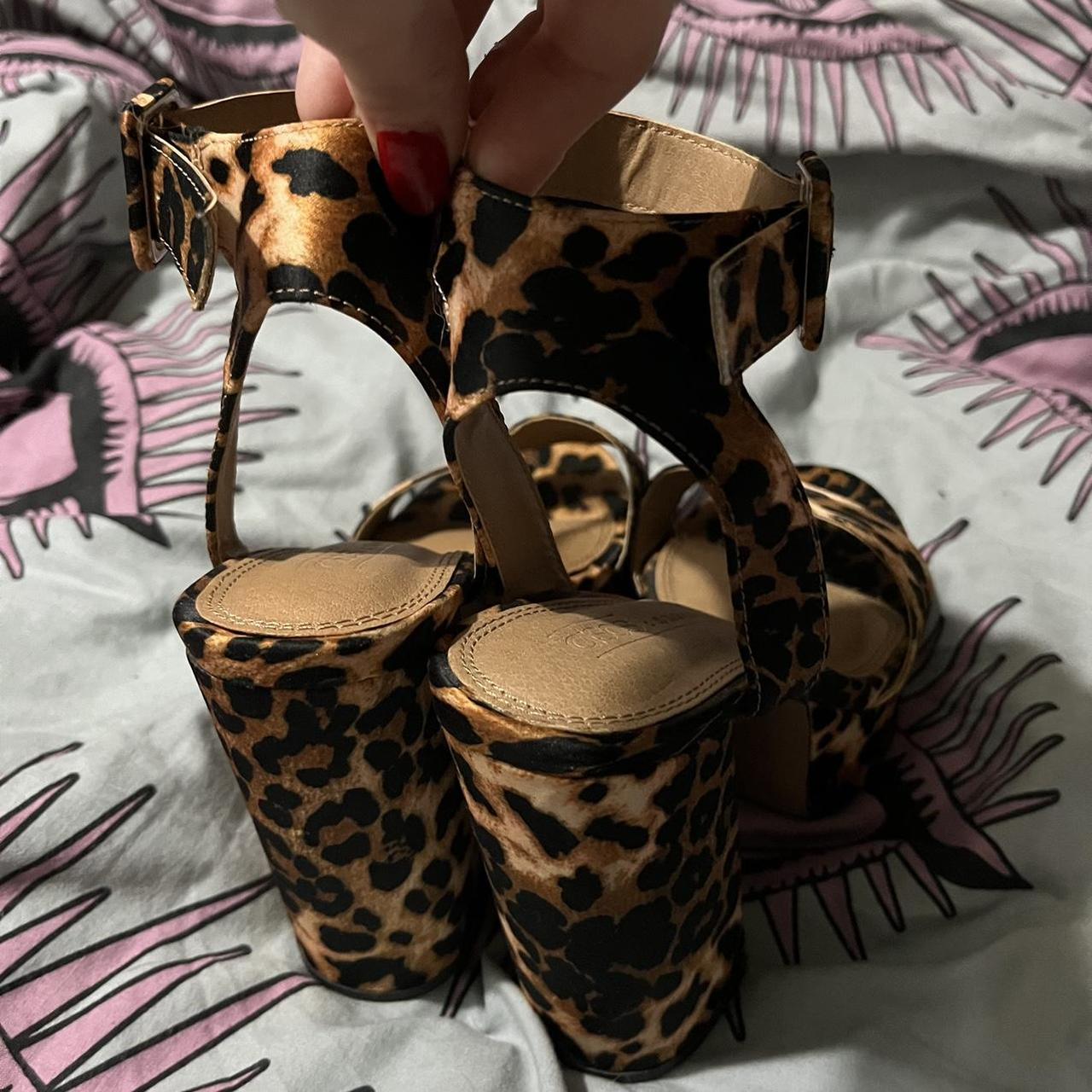 asos leopard shoes