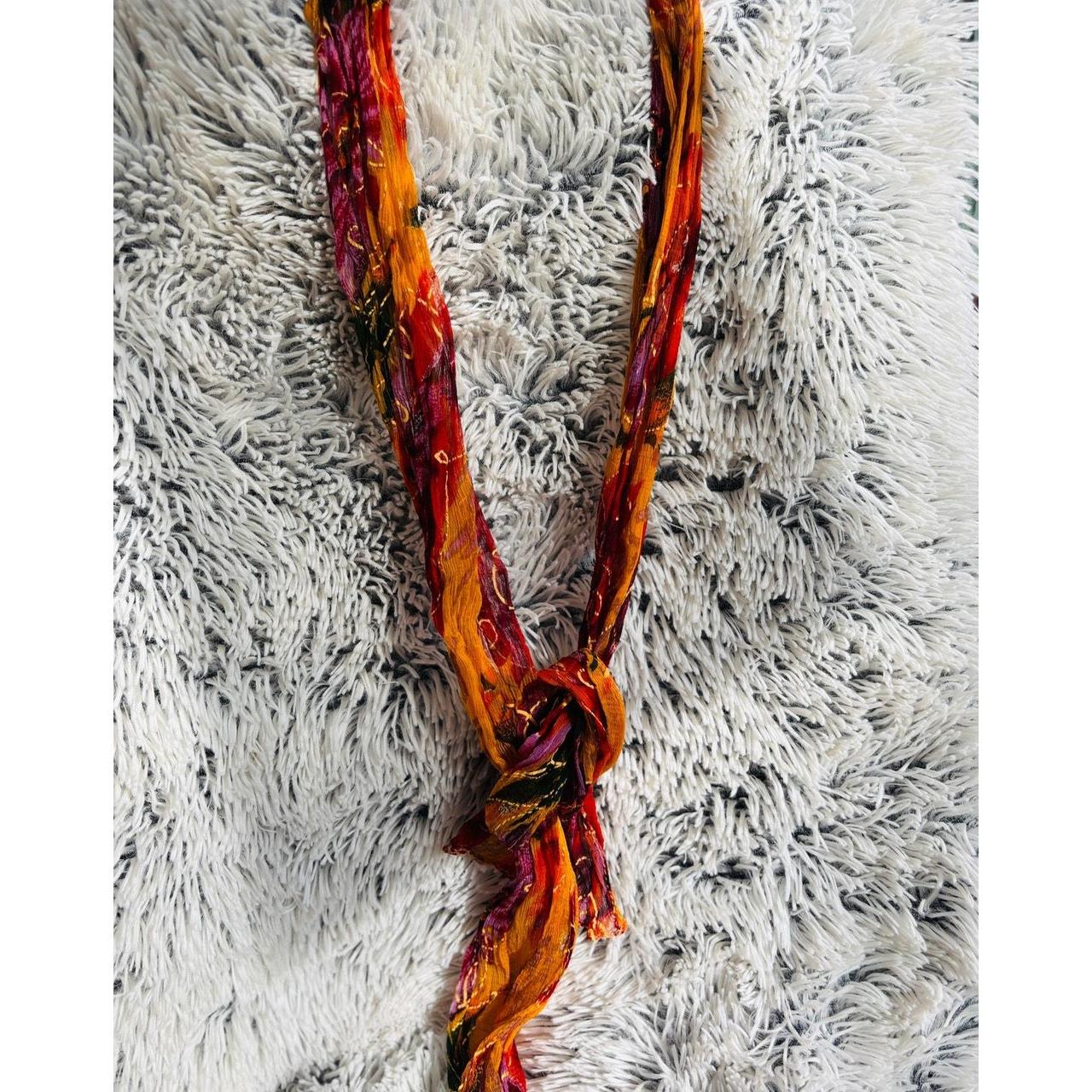 Source Unknown Women's Scarf - Orange/Multi – Thi… - image 6