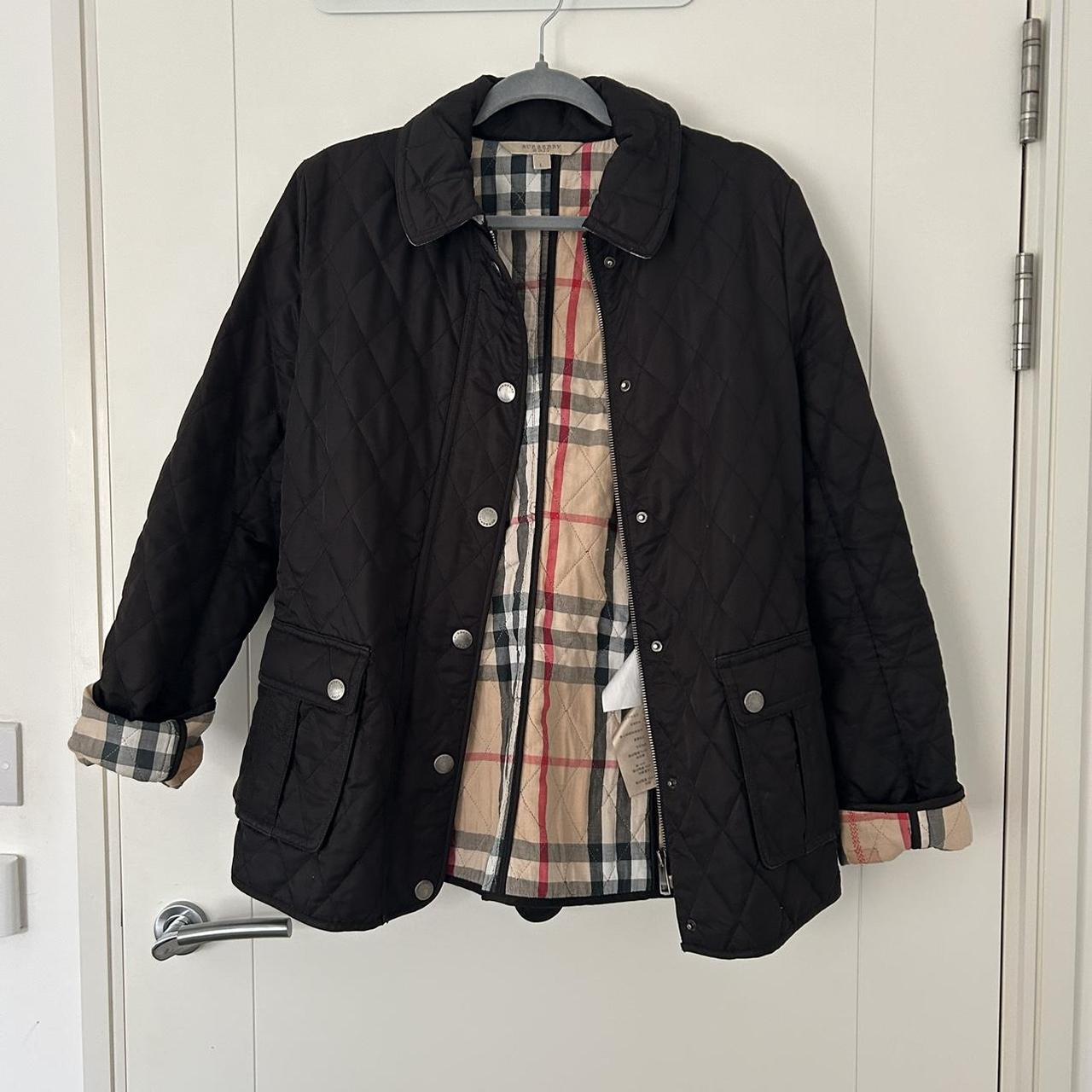 Burberry quilted jacket repair hotsell