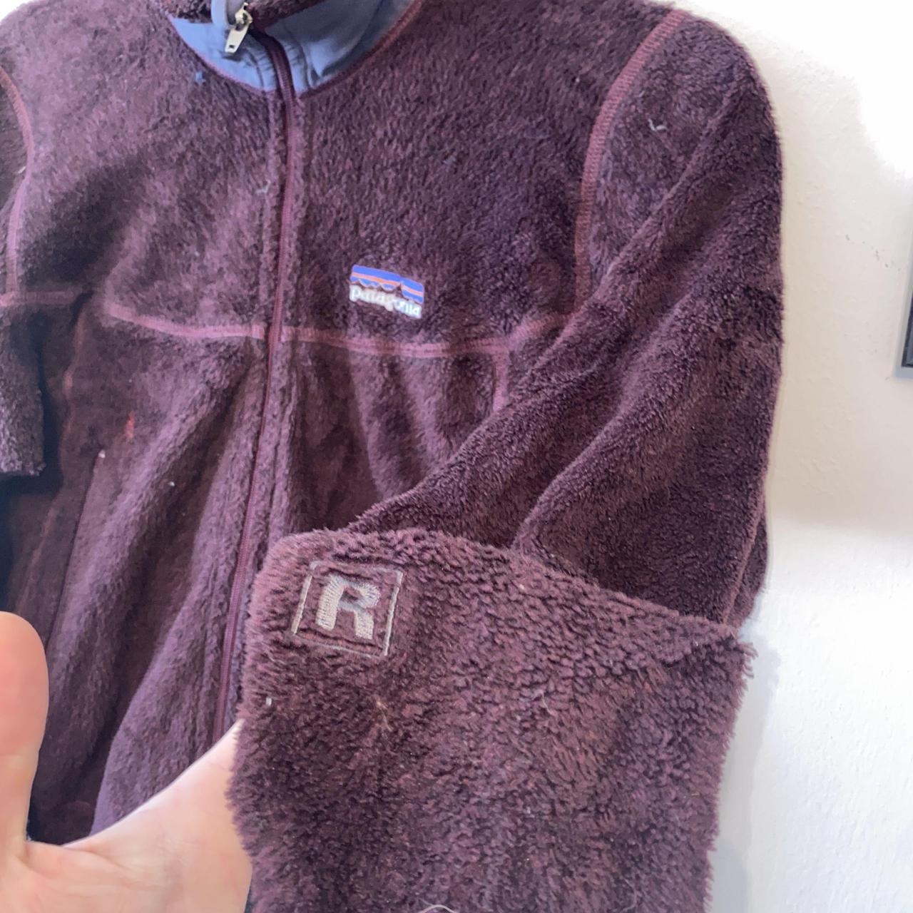 patagonia purple sweatshirt