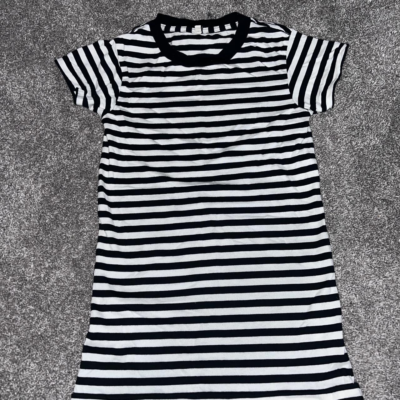 R13 black and white striped top Depop