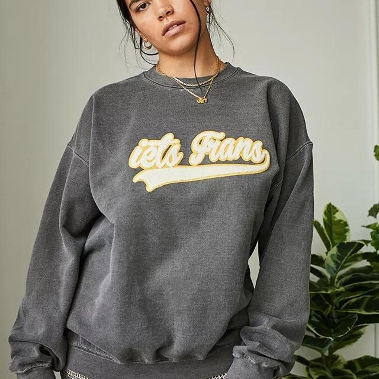 Stunning dark grey iets frans jumper,, Bought Depop