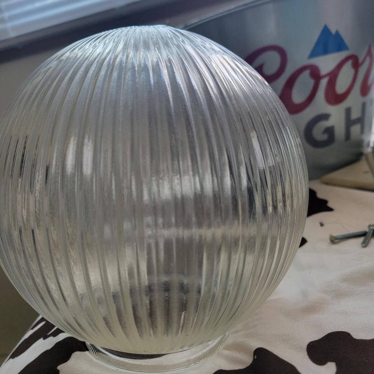 Globe white and silver decor home accesories
