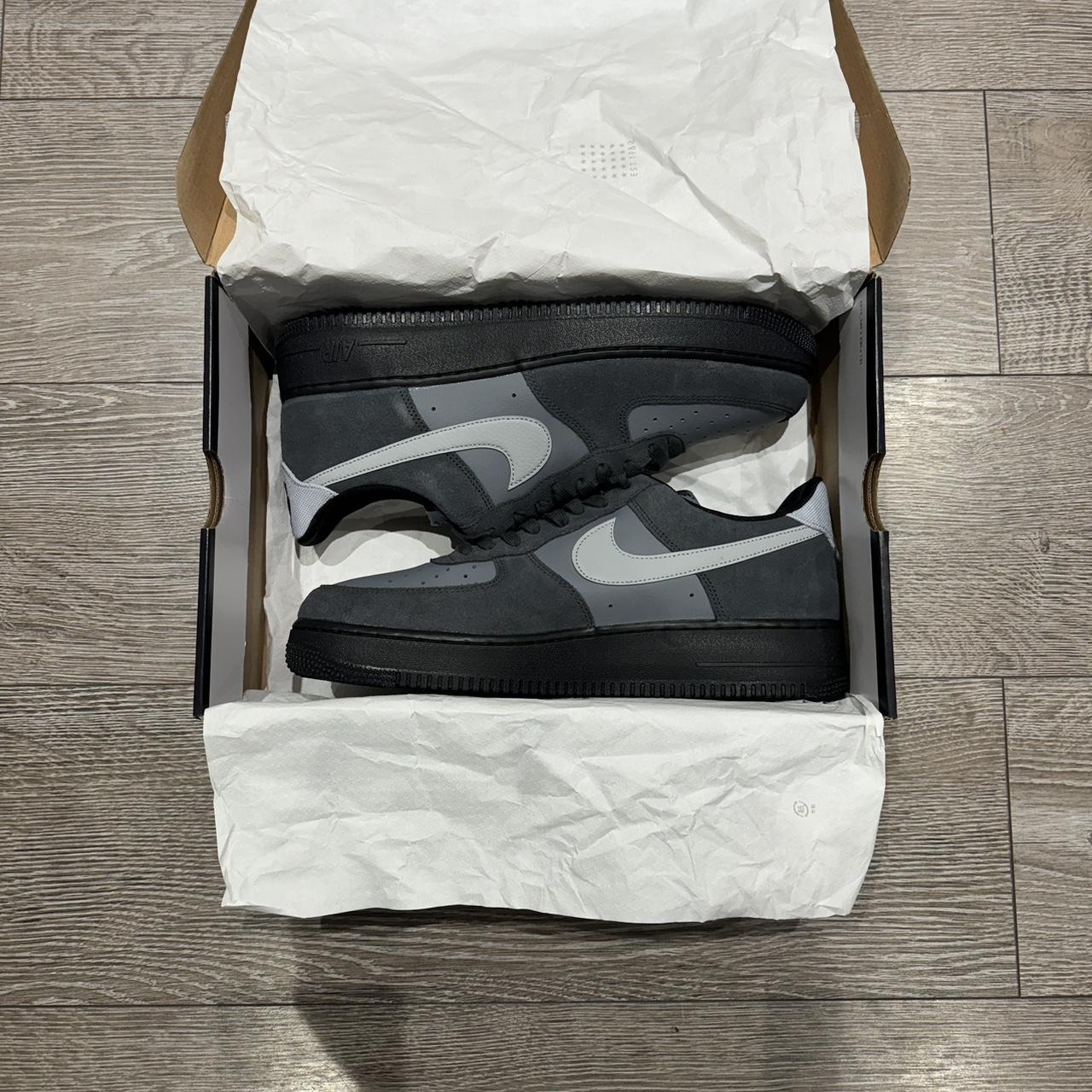 nike air force anthracite grey