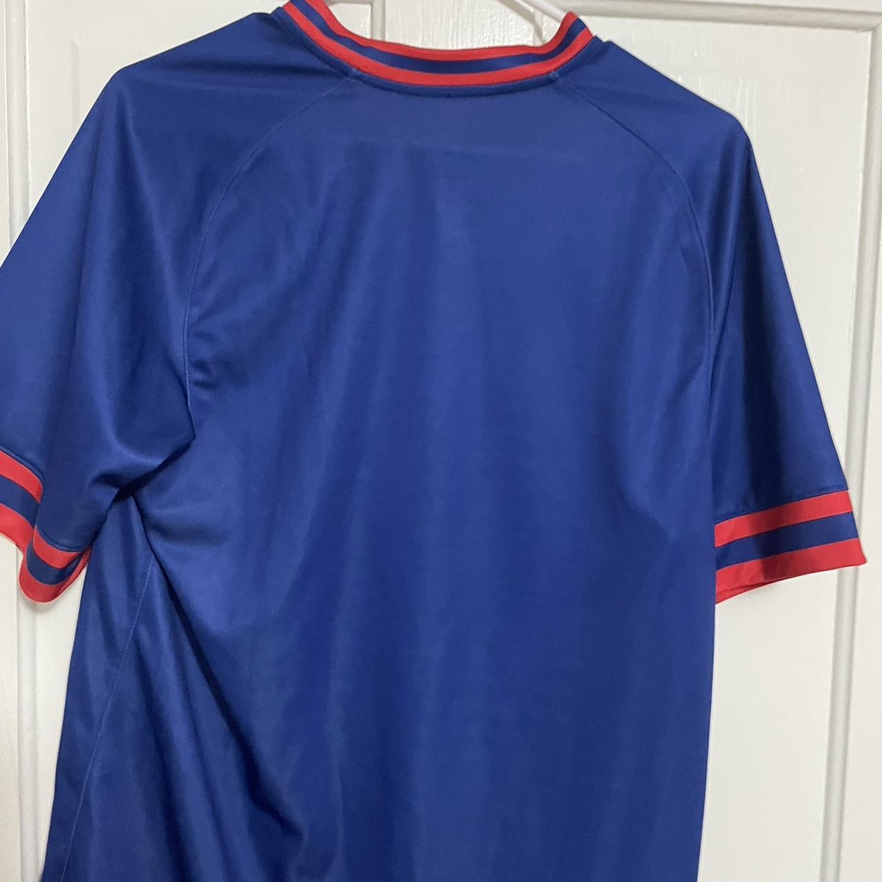 chicago cubs nike jersey button down top tagged - Depop