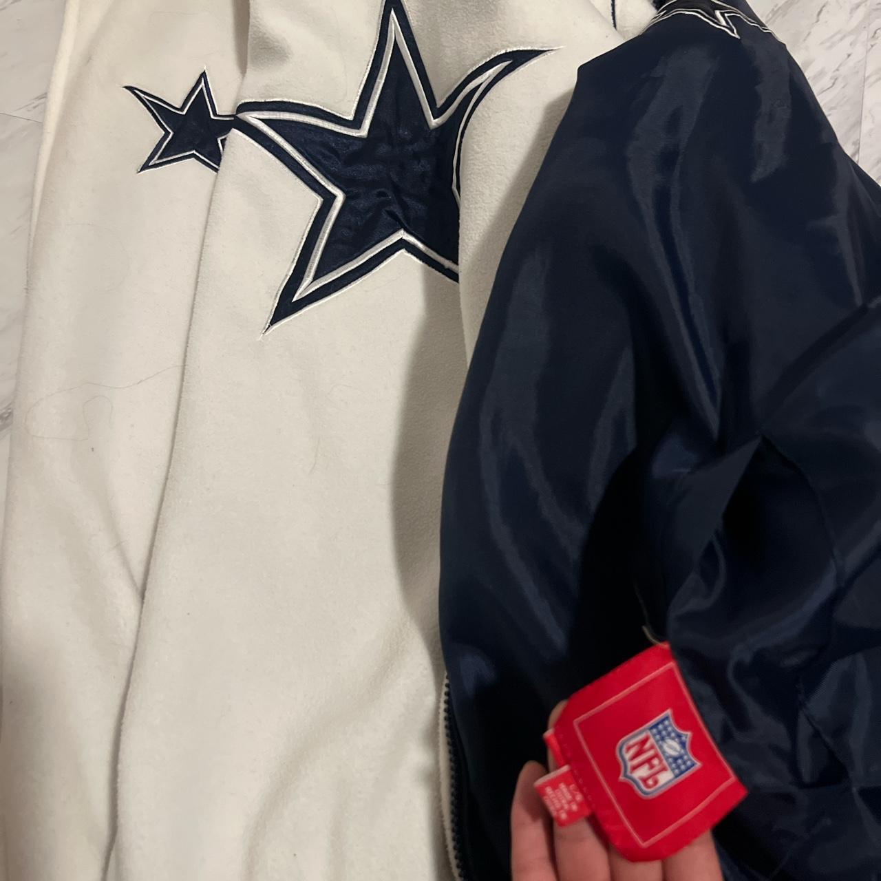 Vintage 90s reversible NFL Dallas Cowboys jacket - Depop