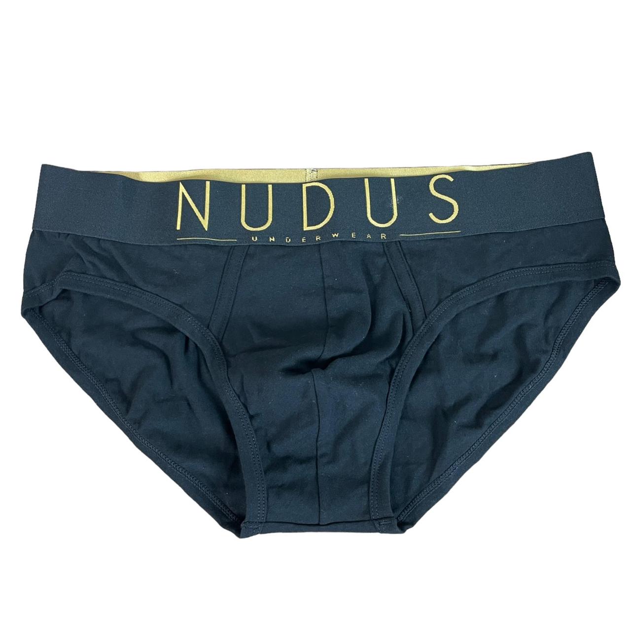 Nudus Underwear Briefs 4 Pack Mens Medium Black Gold... Depop