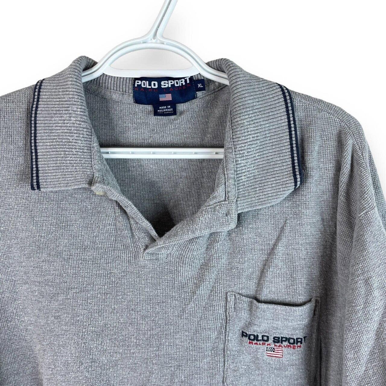 Polo Sport Men's Grey Polo-shirts | Depop