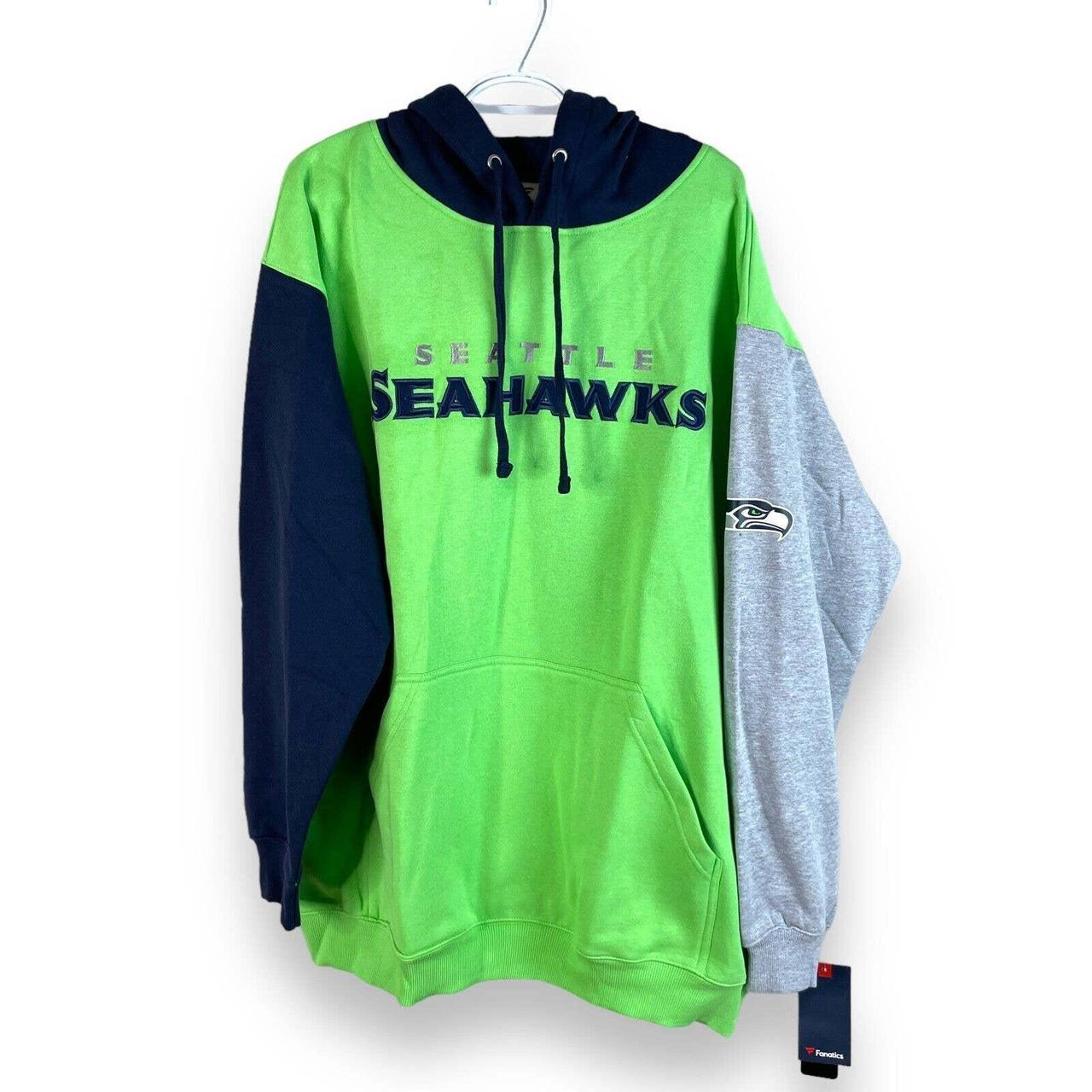 Fanatics Seattle Seahawks Hoodie Sweatshirt Mens 2XL - Depop