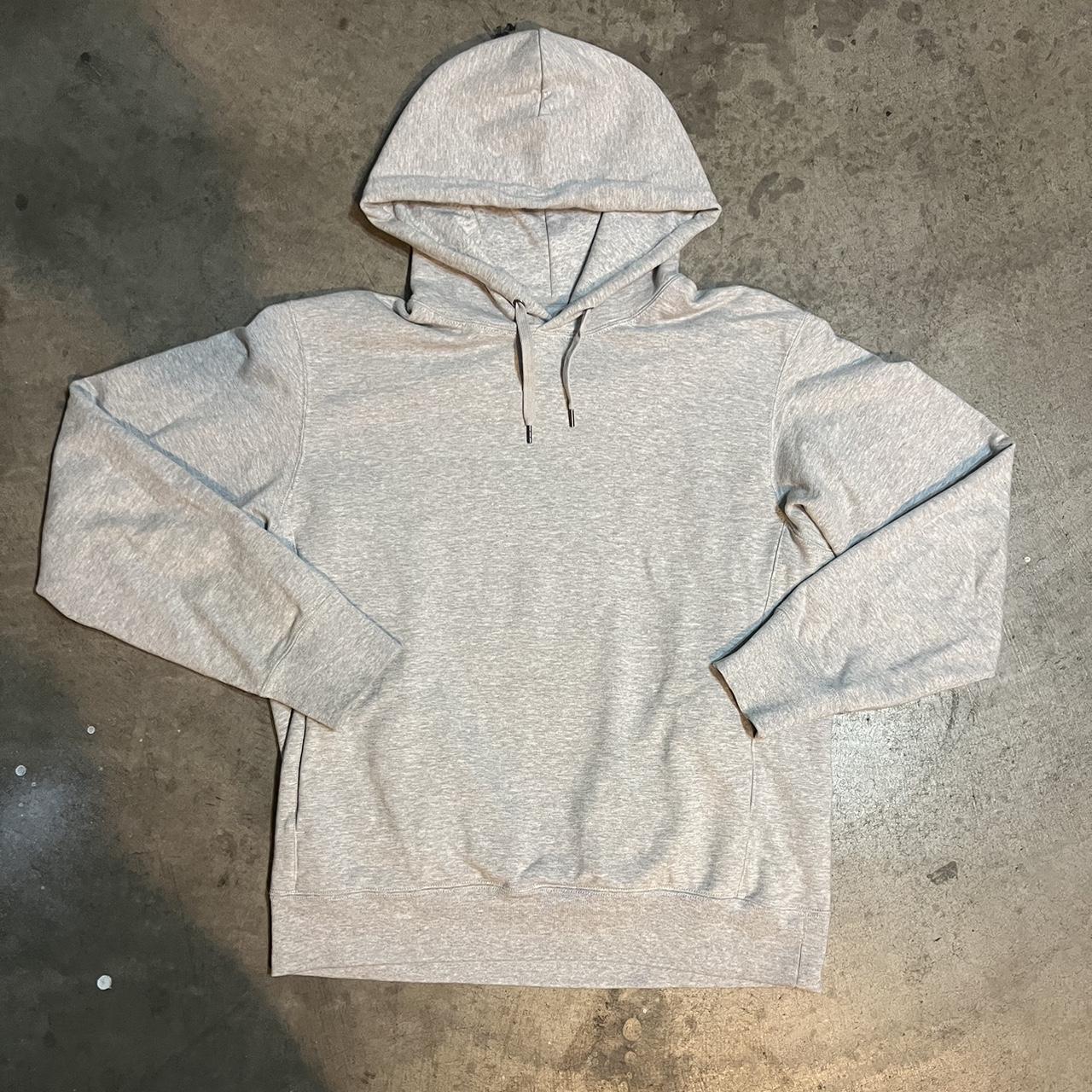 UNIQLO Men's Grey Hoodie | Depop