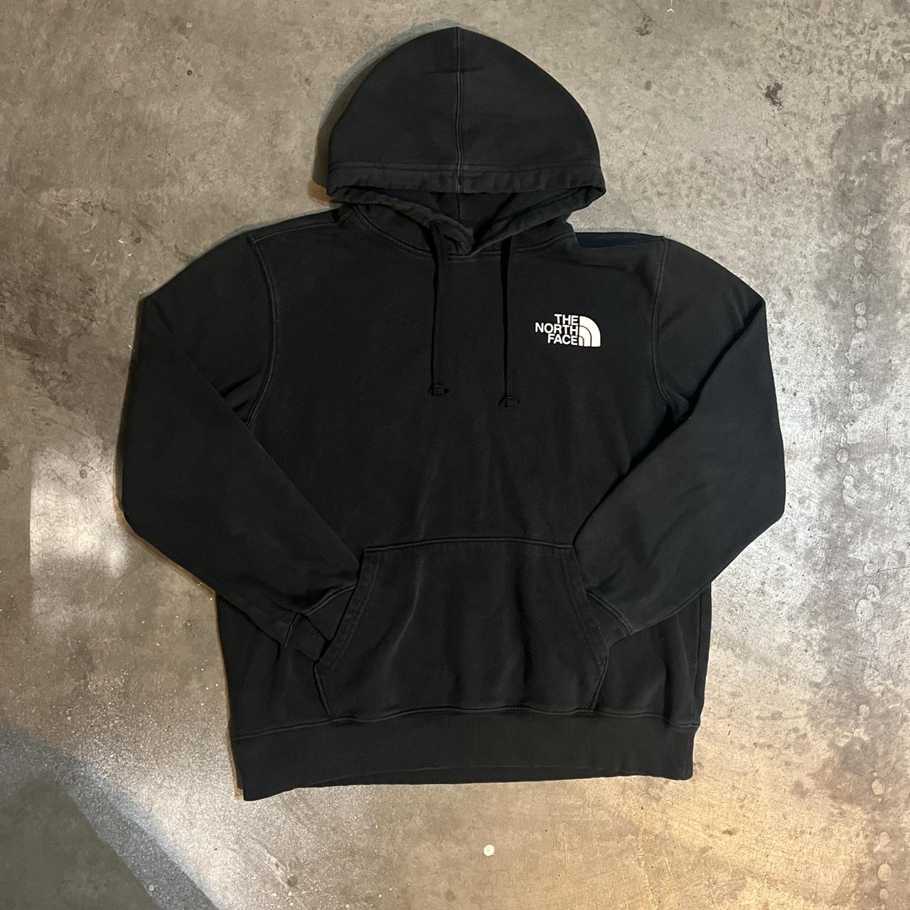 Black The North Face Hoodie - Size: Large 📏 -... - Depop