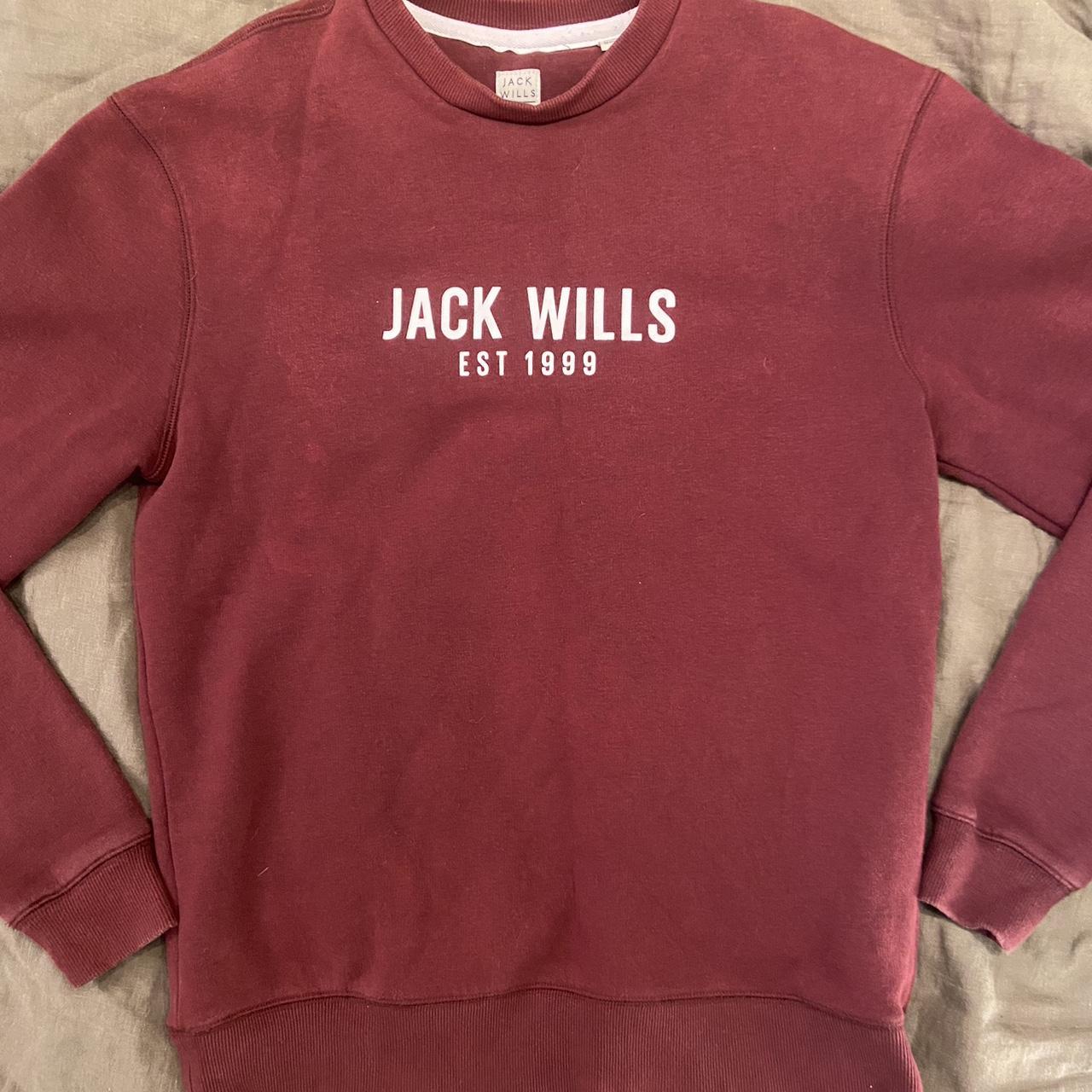 Jack wills 2024 red sweatshirt