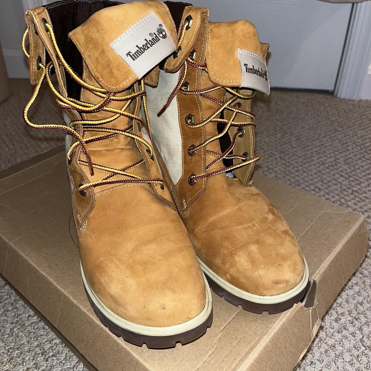 Mens cream shop timberland boots