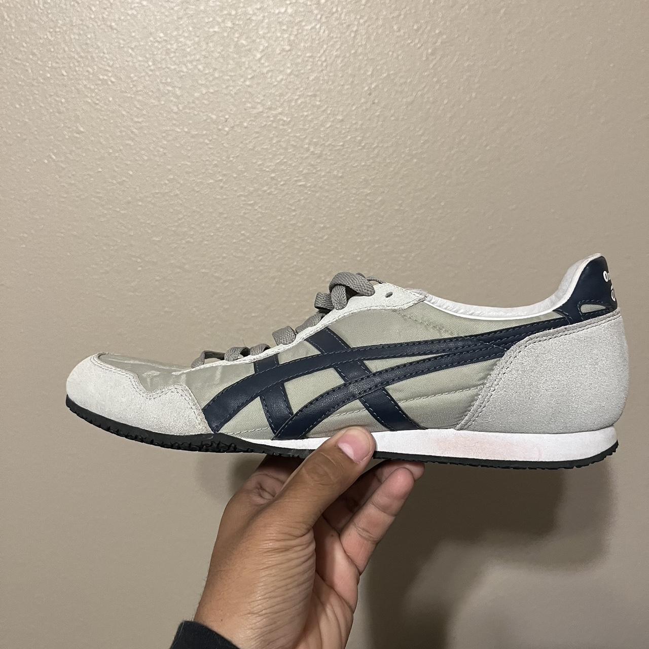 Acics onitsuka tiger Serrano Condition 8/10 Size 10... - Depop