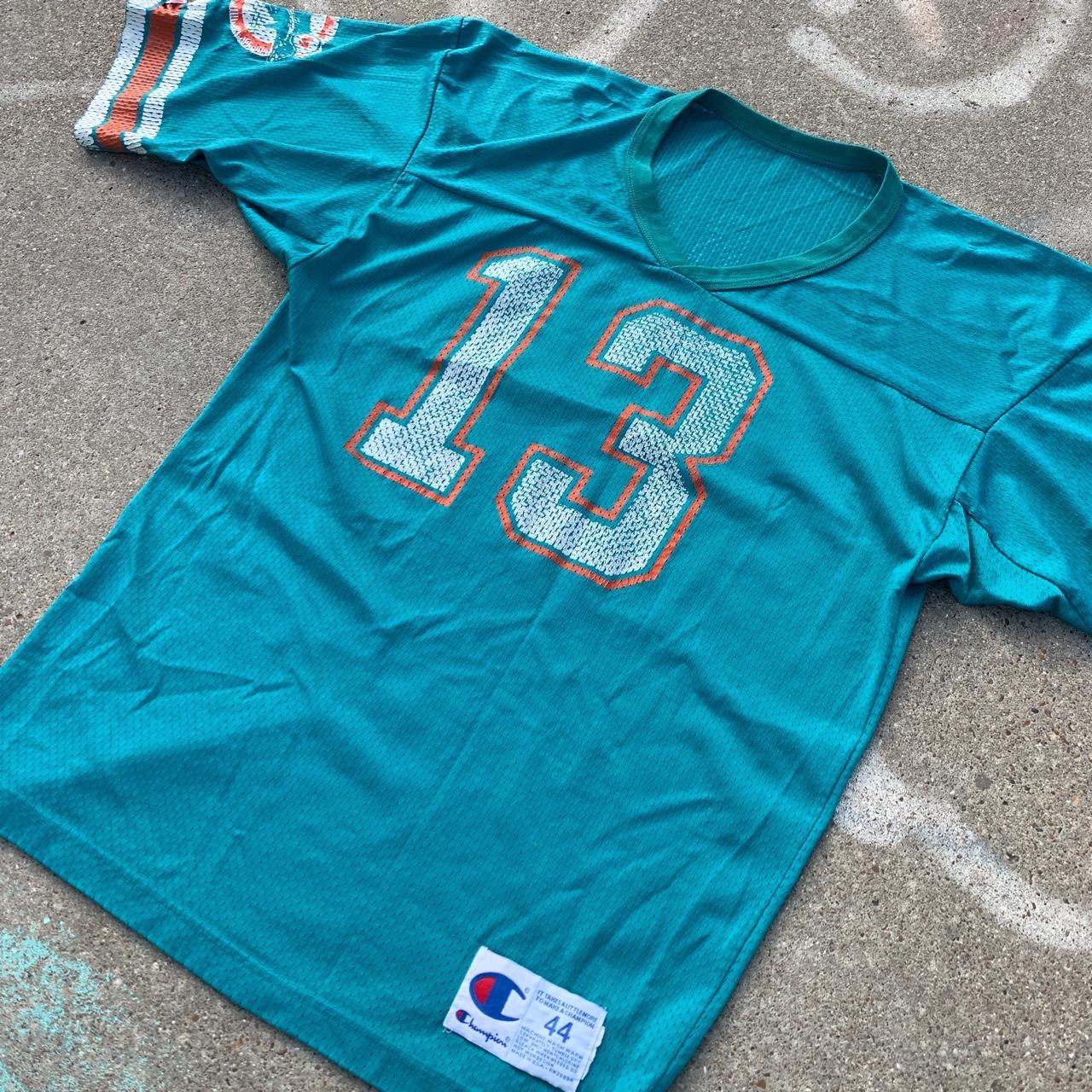 90s THE GAME MIAMI DOLPHINS EMBROIDERED - Depop