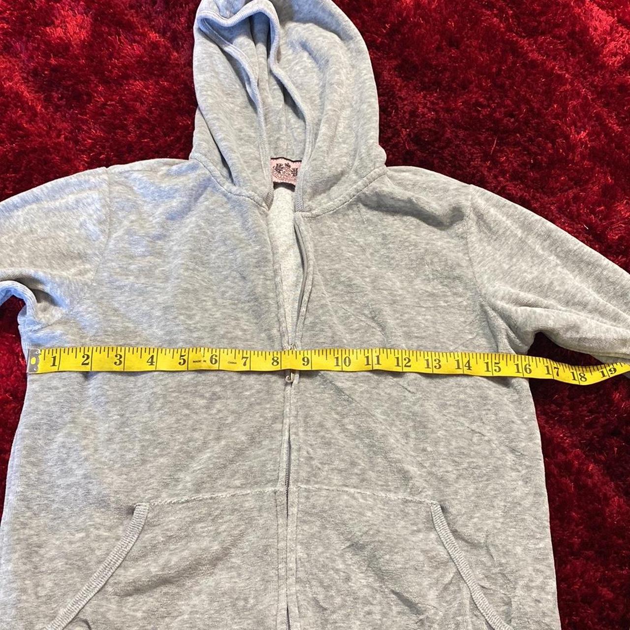 Juicy Couture Women's Grey Hoodie | Depop