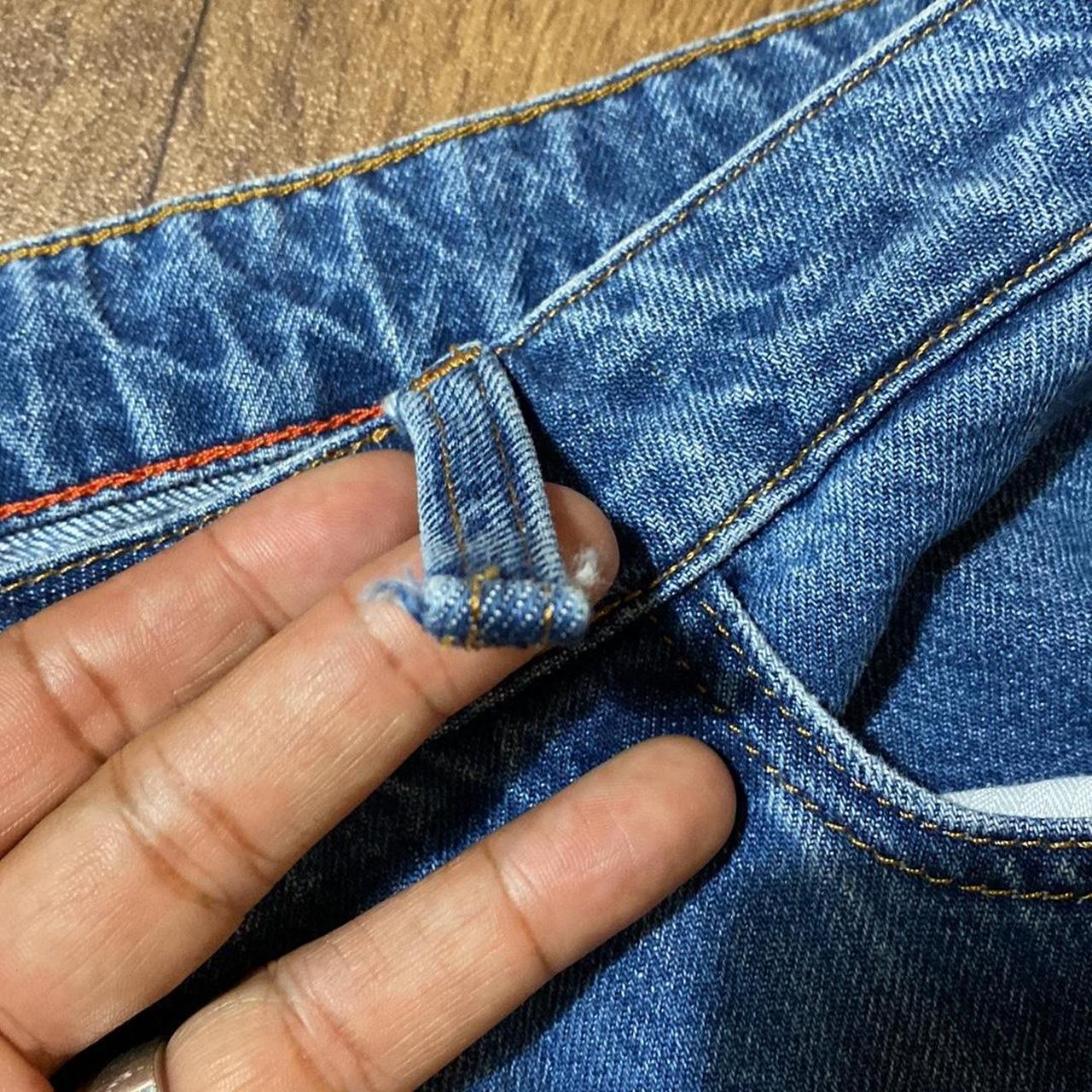 Tommy Hilfiger Denim tear away jeans 16 Y2K vibes... Depop