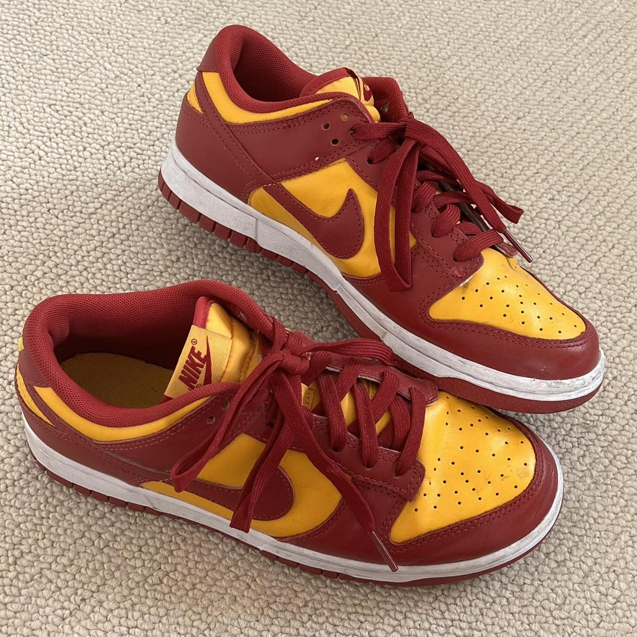 dunk low orange red