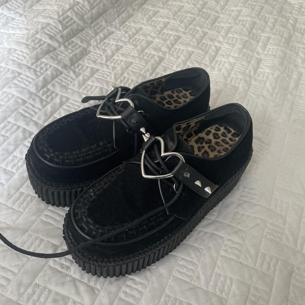 demonia creepers heart buckle