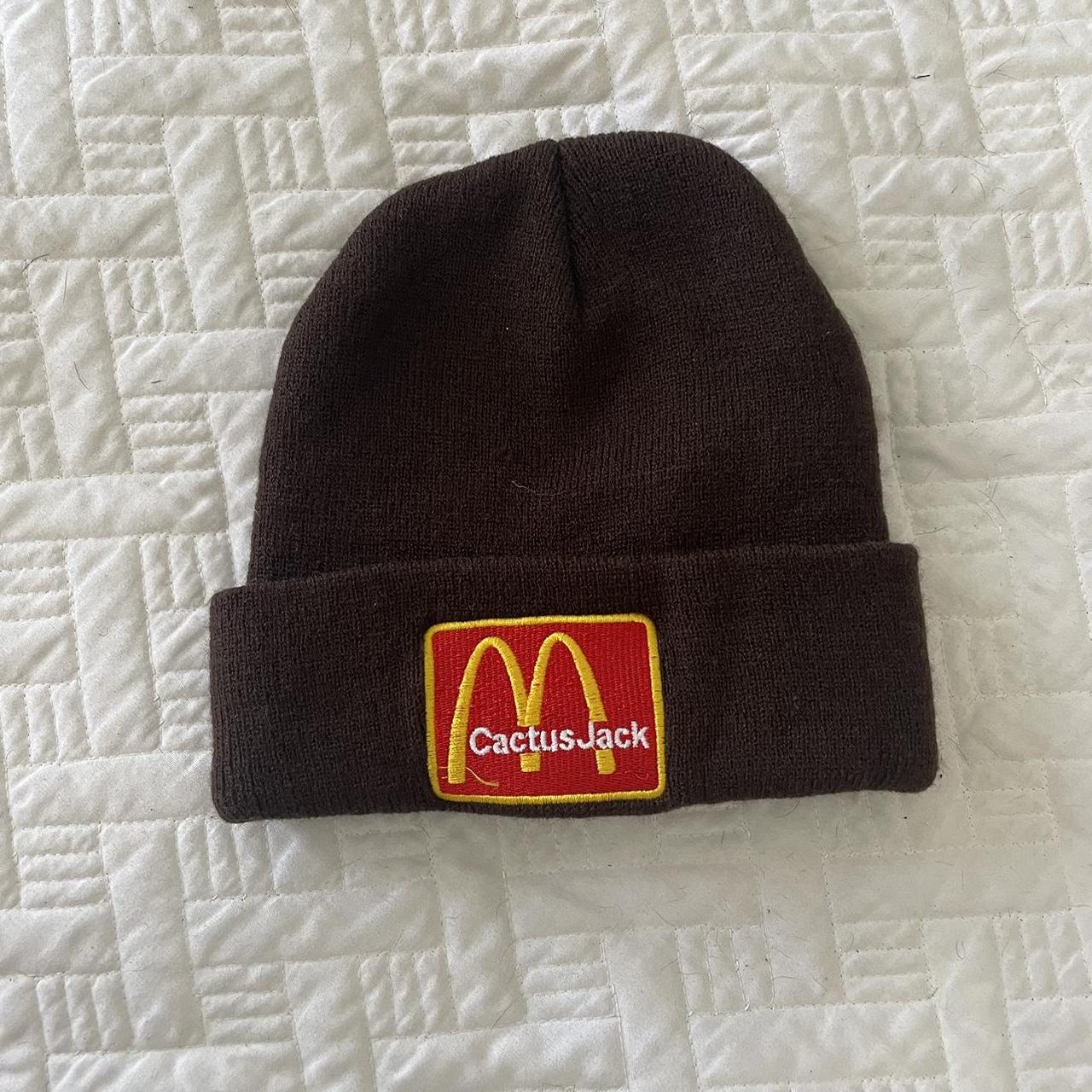 Travis Scott McDonalds collab beanie never worn - Depop