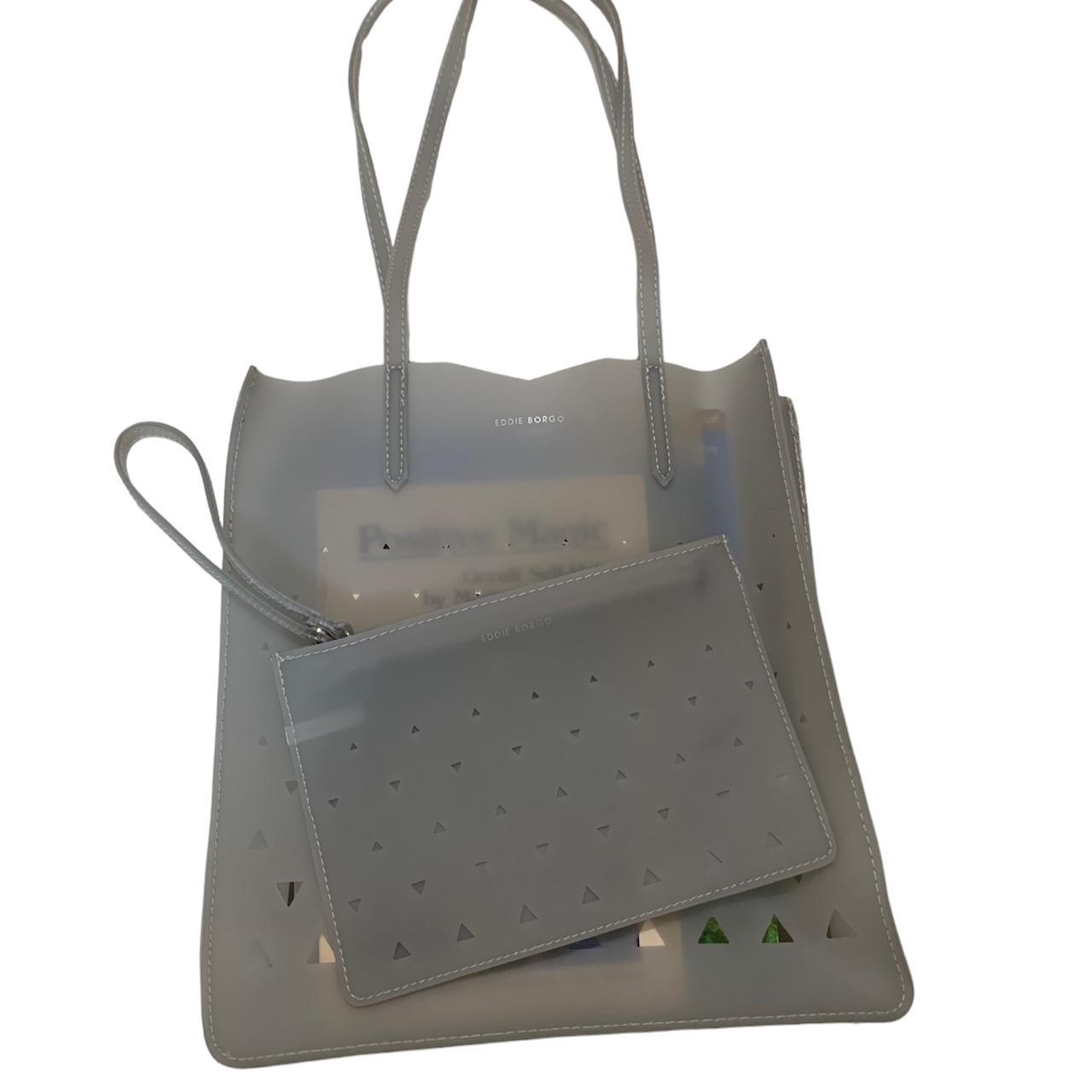 Eddie bag Gray with matching wristlet... Depop