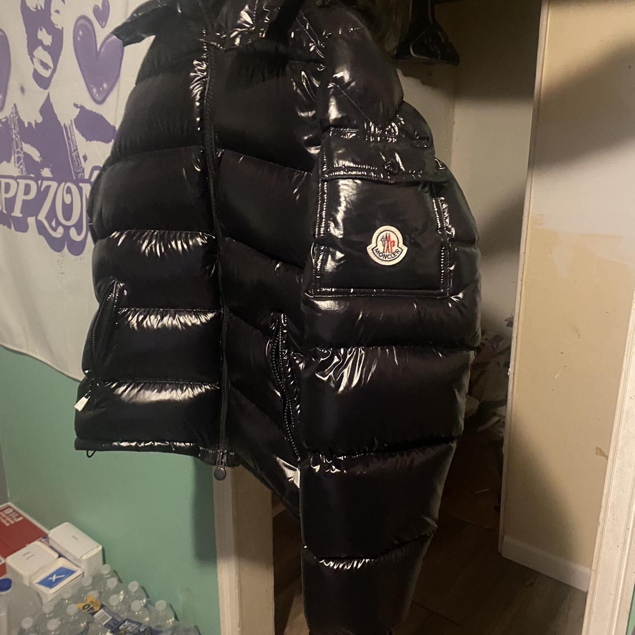 moncler small bag included coat cover included - Depop