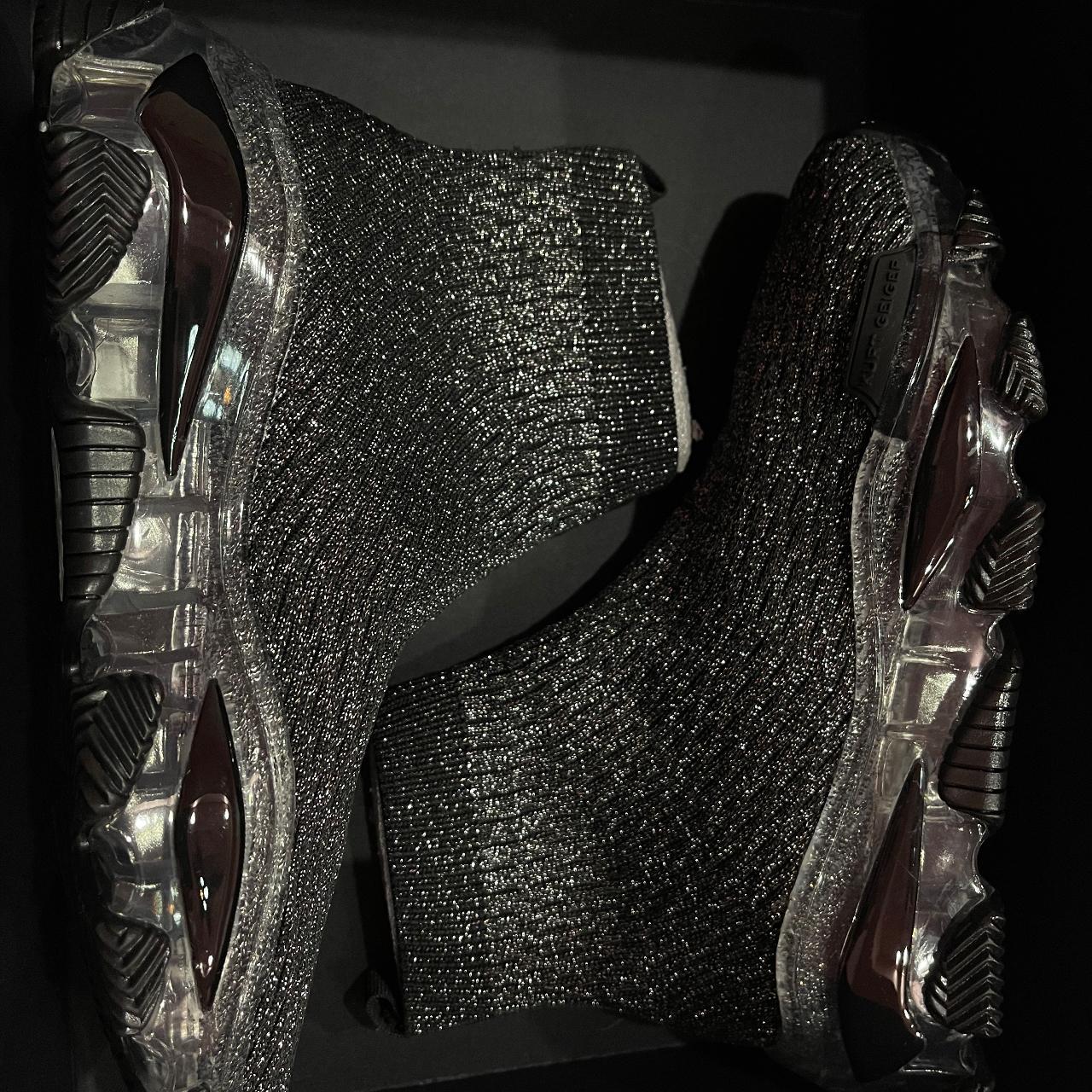 KURT GEIGER London Lettie Knit Sock Sneaker, EUR