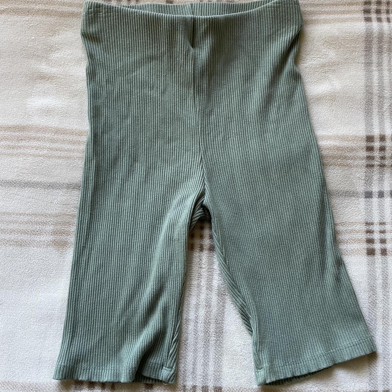 Green biker shorts from Lovers and Friendw from - Depop