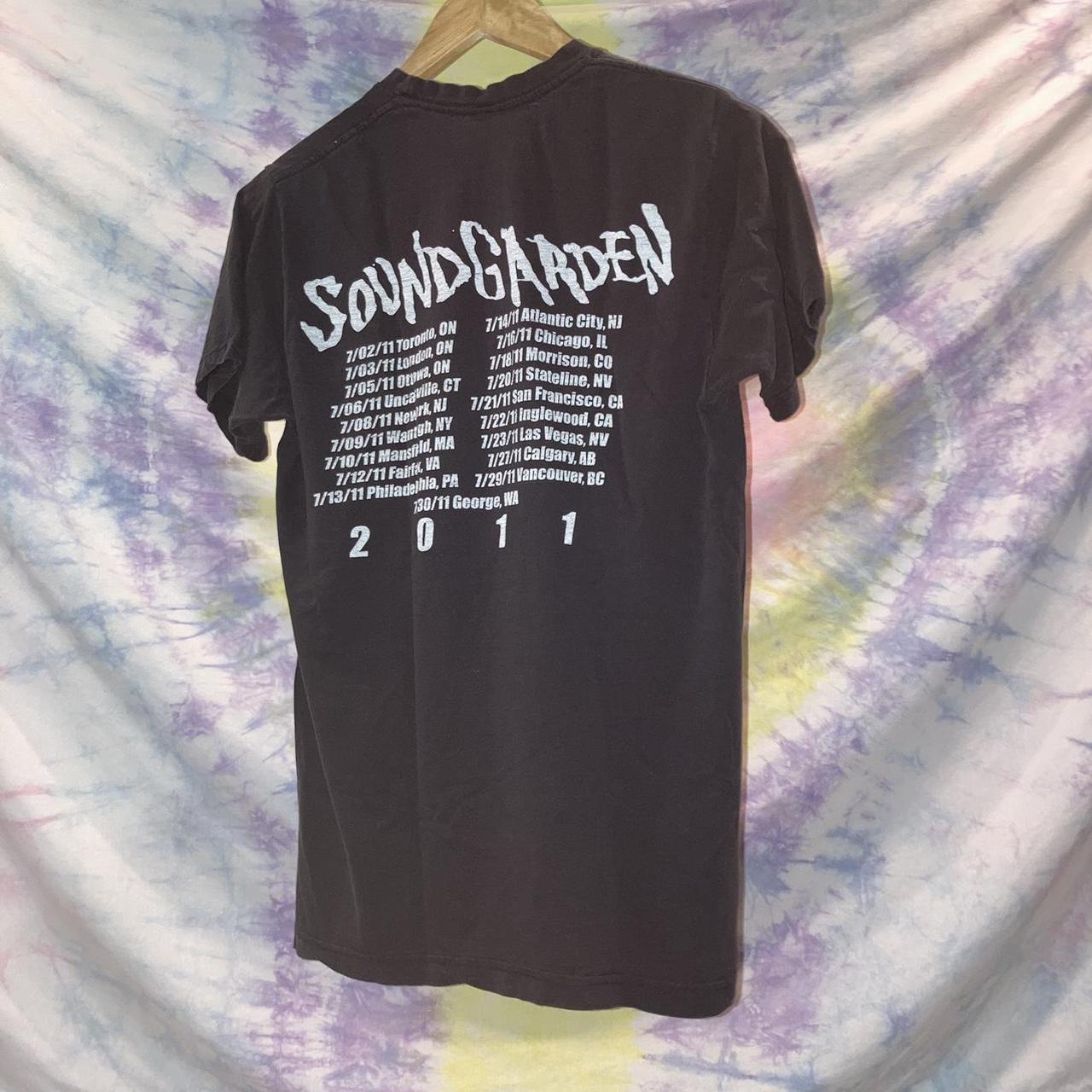 soundgarden 2011 tour shirt