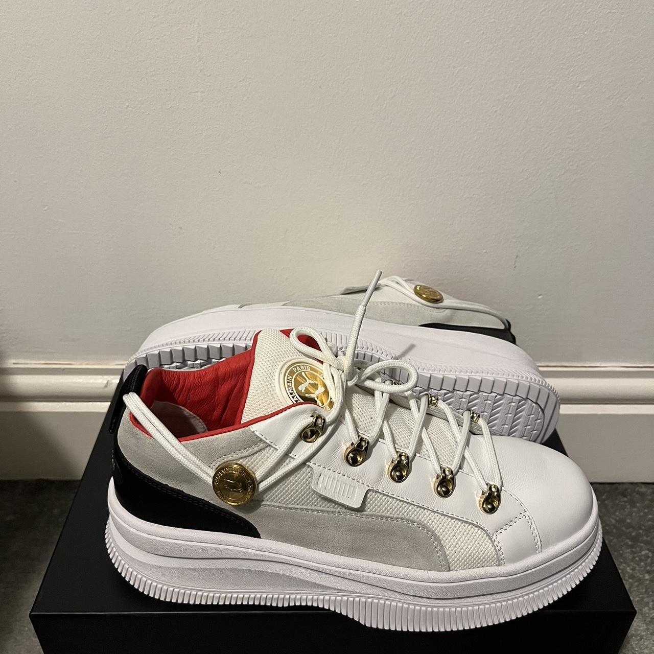 Puma x balmain deva best sale women's sneakers