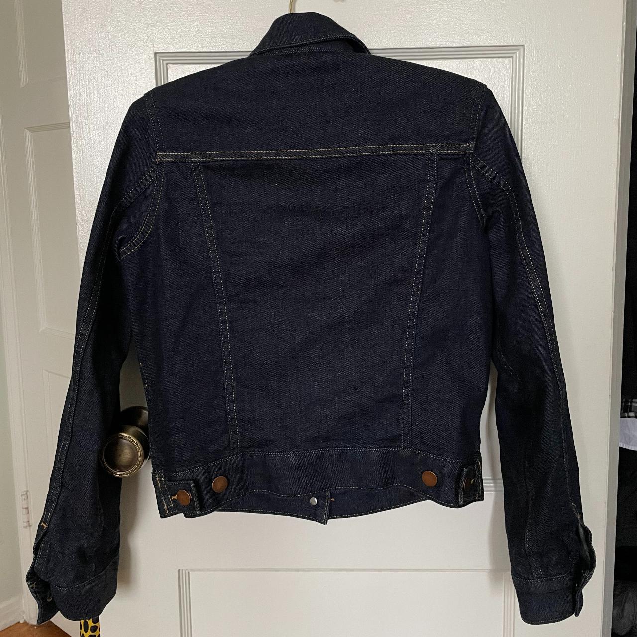 Muji Women's Navy Jacket | Depop