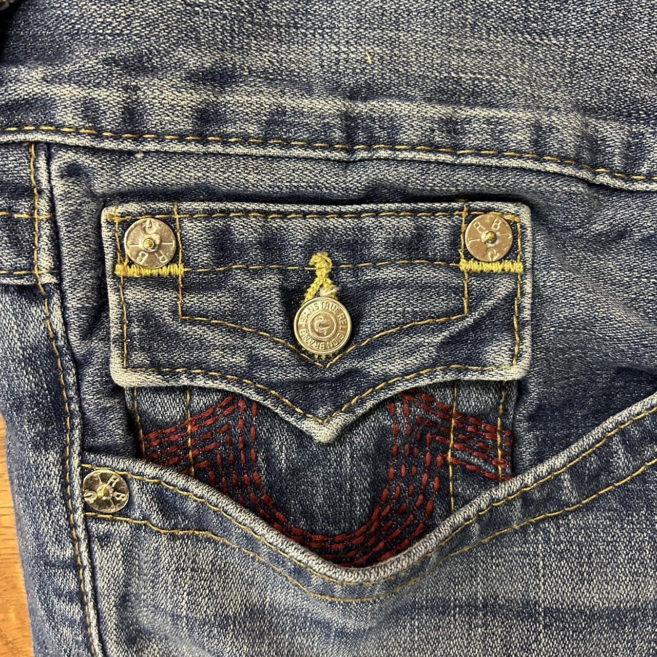 size 44 true religion world tour jeans - Depop