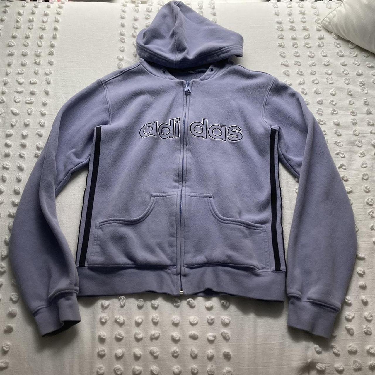 Adidas Women's Purple Jacket | Depop