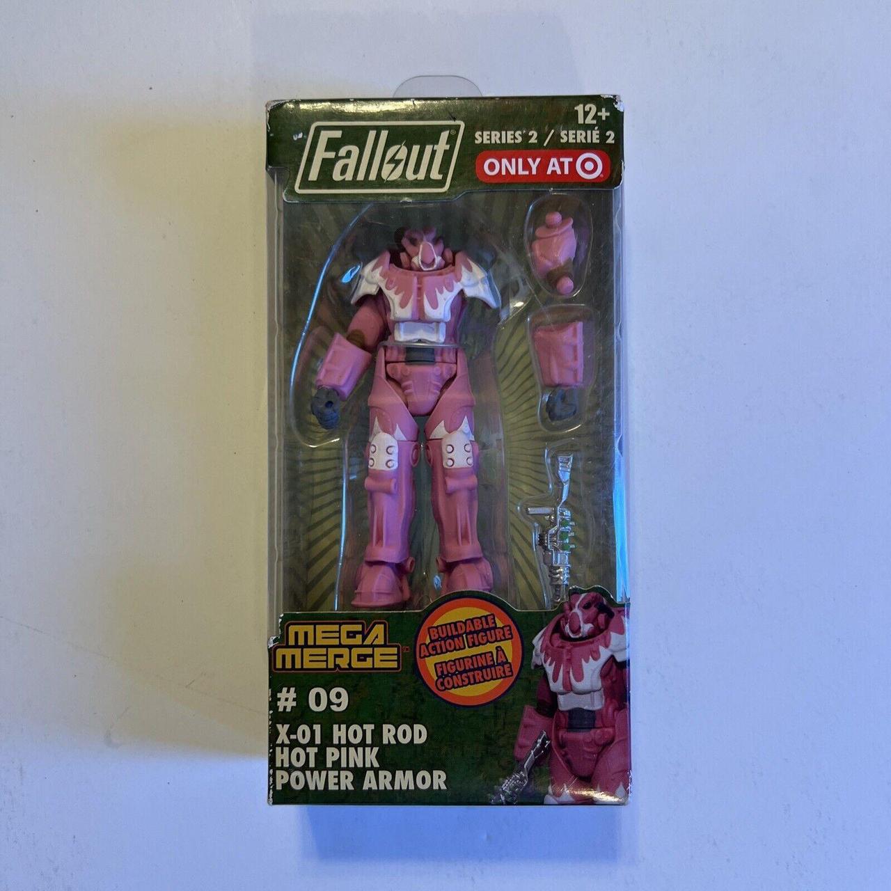 Fallout Series 2 Mega Merge X-01 Hot Rod Pink Power...