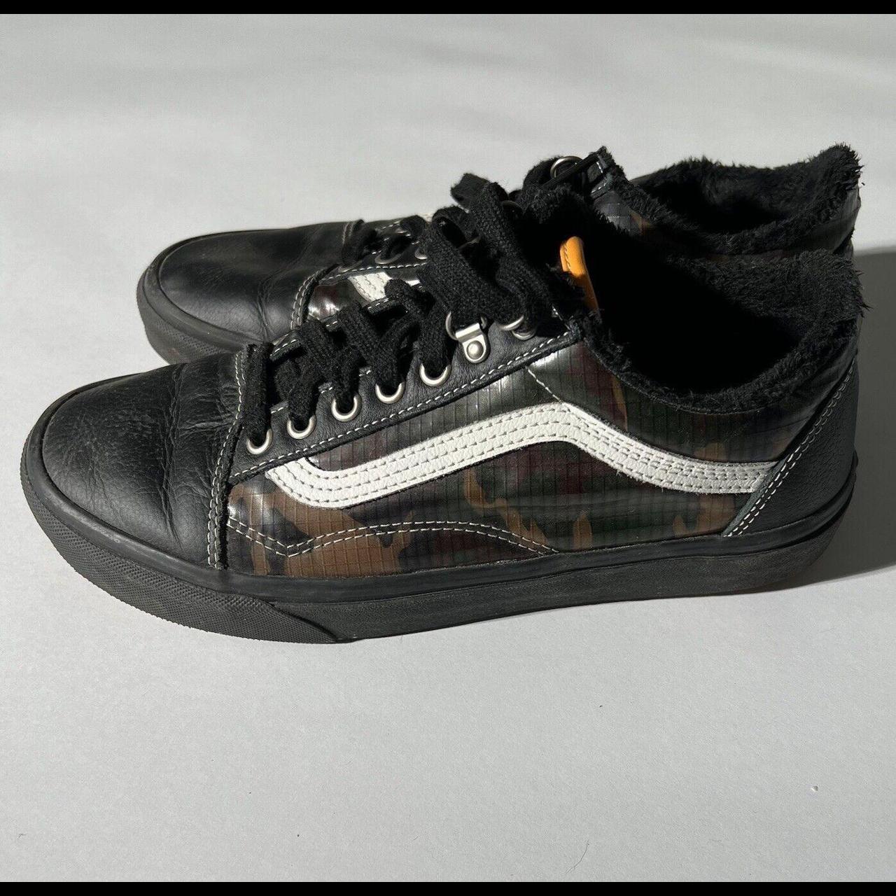 Vans All Weather Old Skool MTE Shoes Camo Black Size. Depop