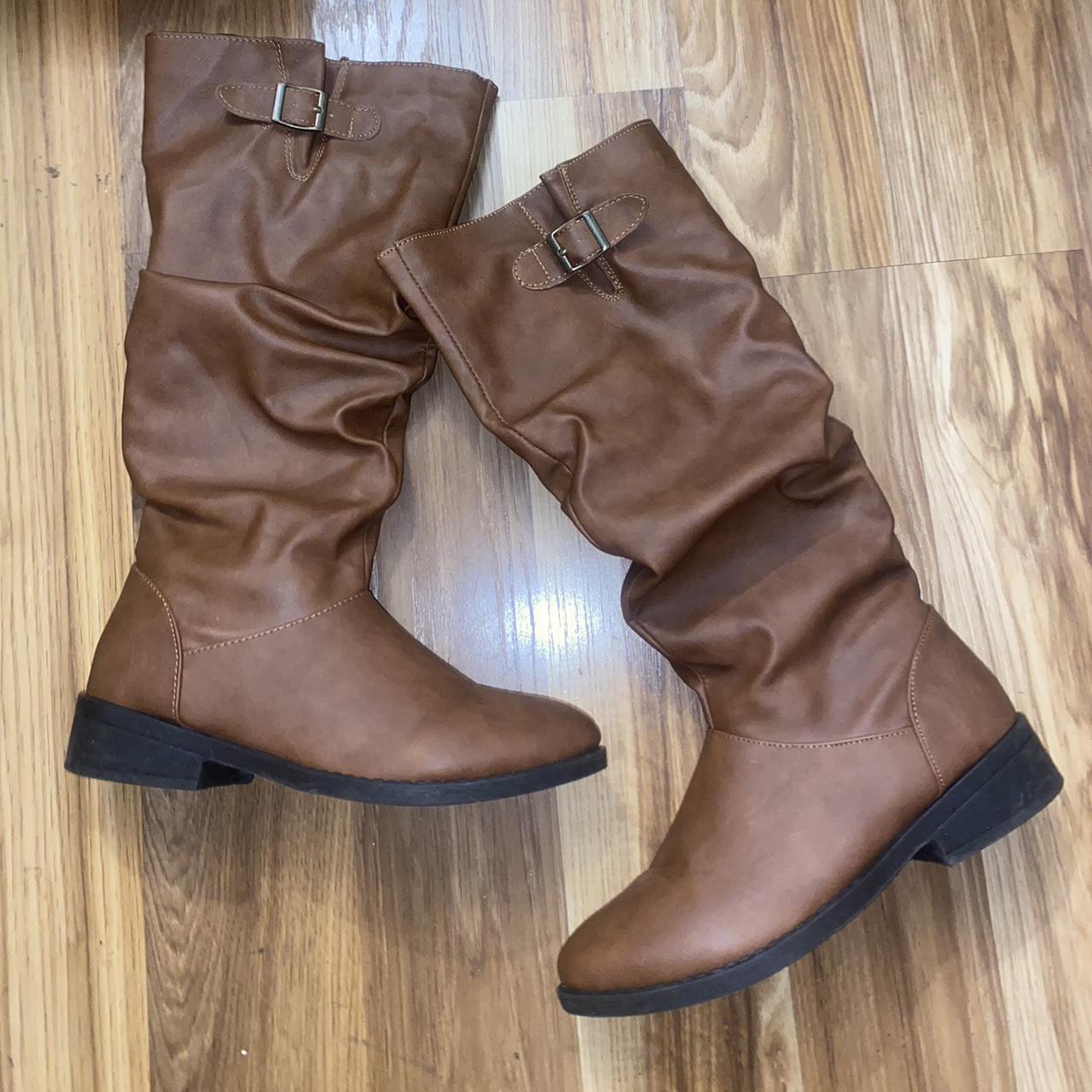 Brown boots charlotte russe hotsell