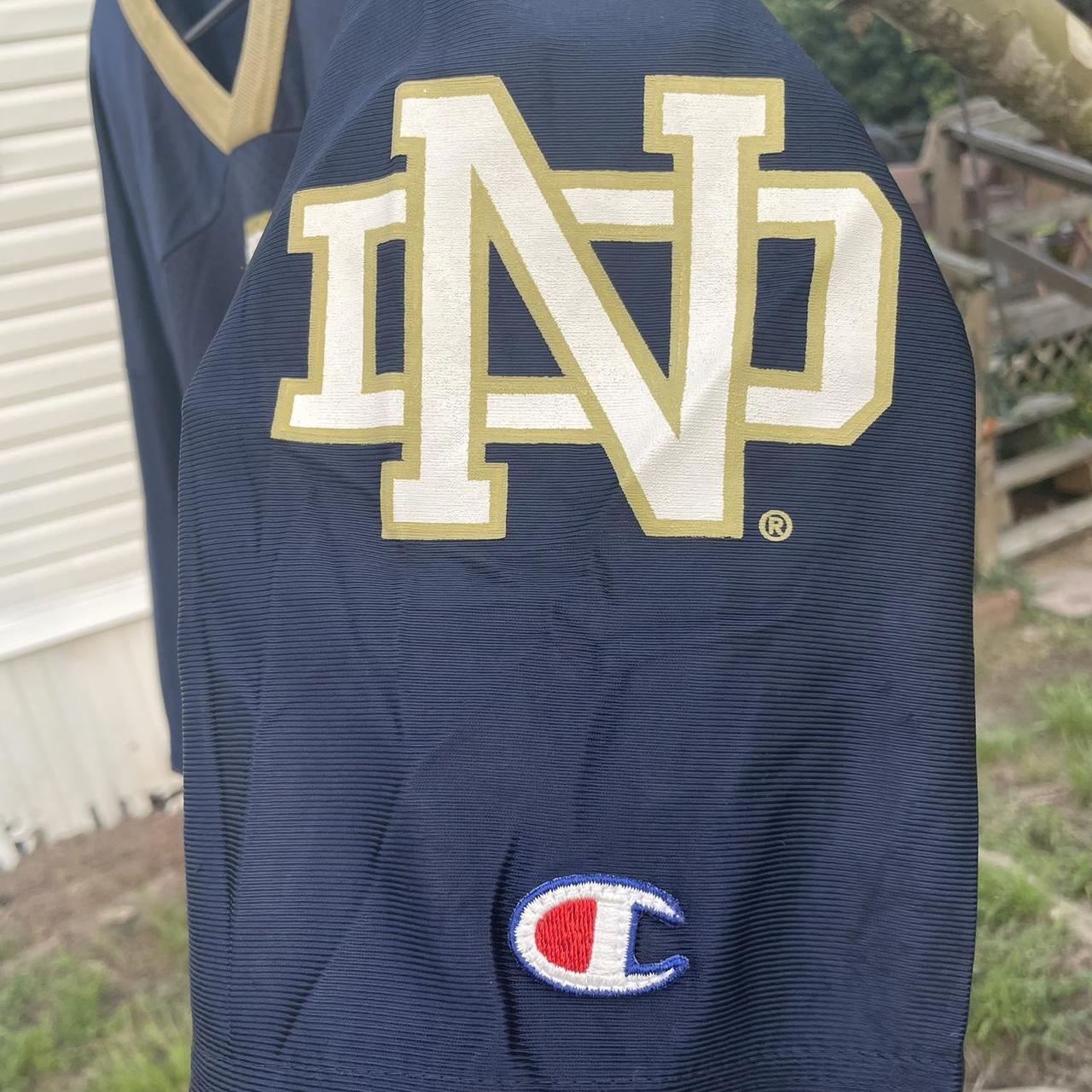 Vintage Adidas Joe Montana Notre Dame Jersey Size - Depop