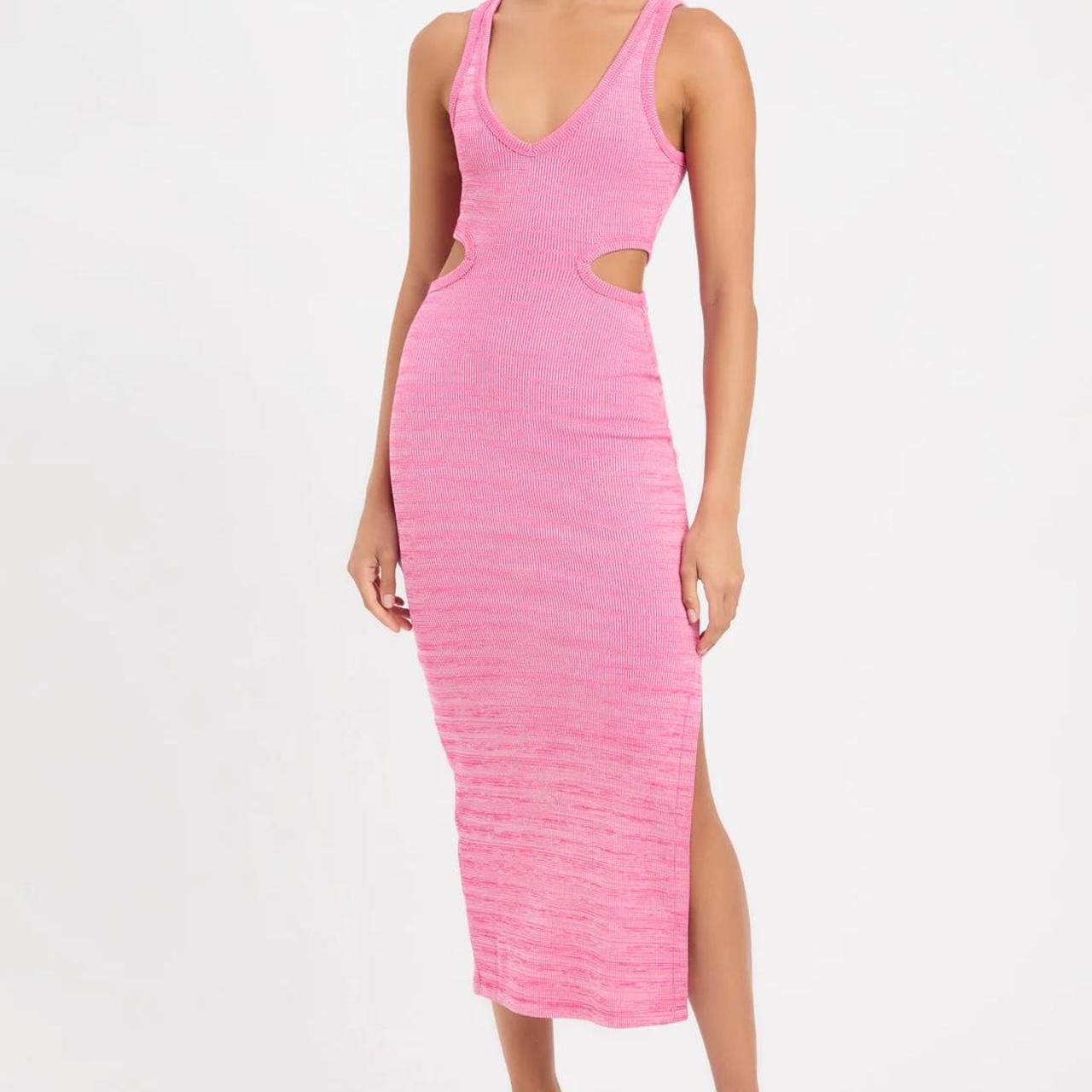 KOOKAÏ Women's Pink Dress Depop